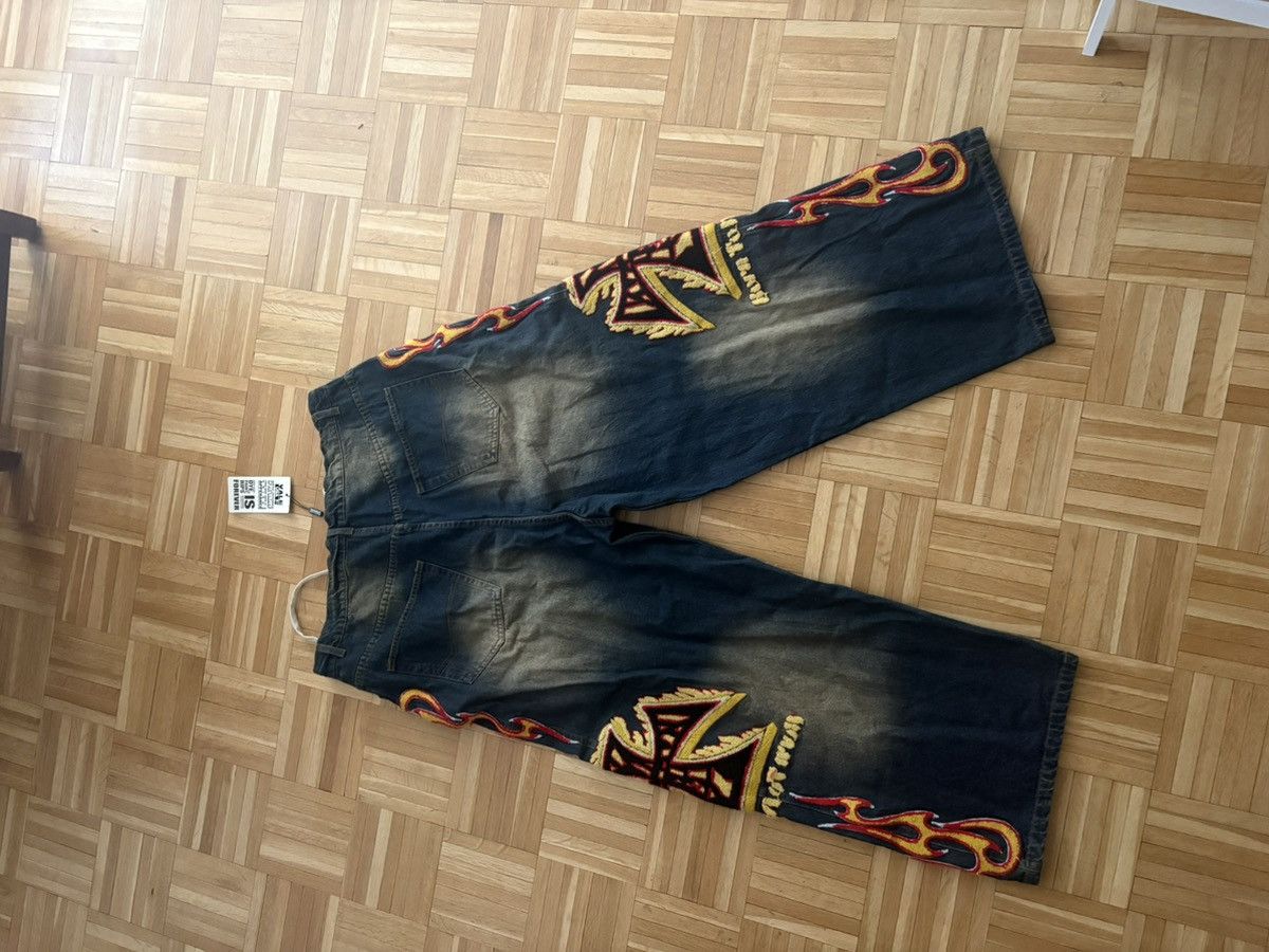 Vale Vale Forever Inferno Denim 'Dirt/Midwash' Size US 34 / EU 50 - 2 Thumbnail
