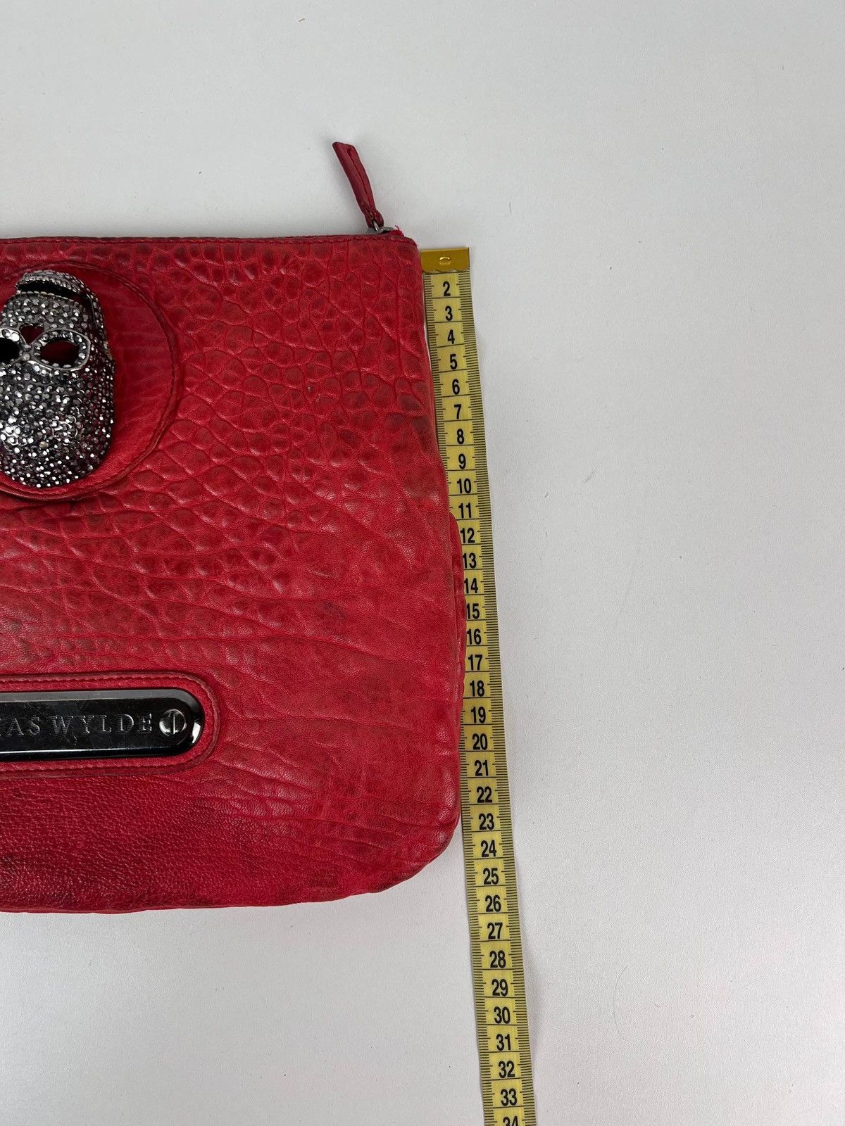 Thomas Wylde Thomas Wylde leather skull foldover clutch Size ONE SIZE - 9 Thumbnail