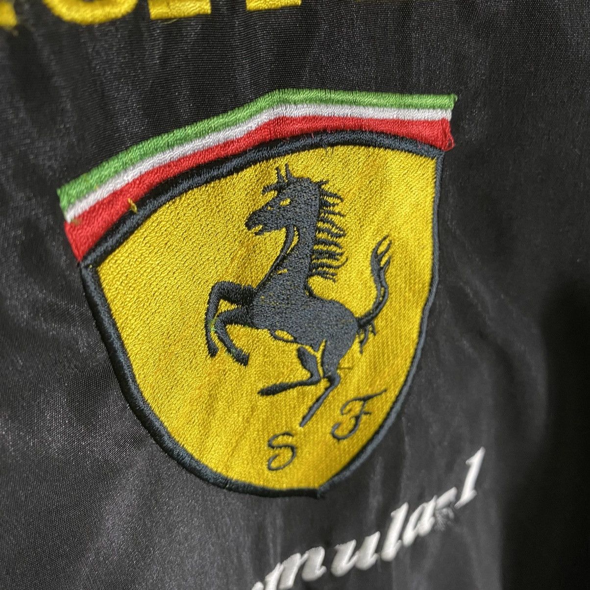 Ferrari Vintage Scuderia Ferrari F1 Racing Zipper Jacket XL Size Size US XL / EU 56 / 4 - 10 Thumbnail