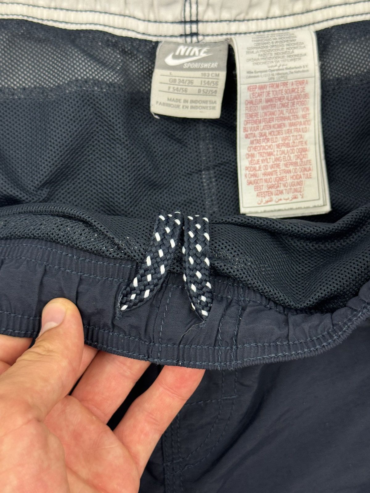 Nike Y2K Nike Jamaica Logo Swim Shorts Size US 34 / EU 50 - 6 Thumbnail