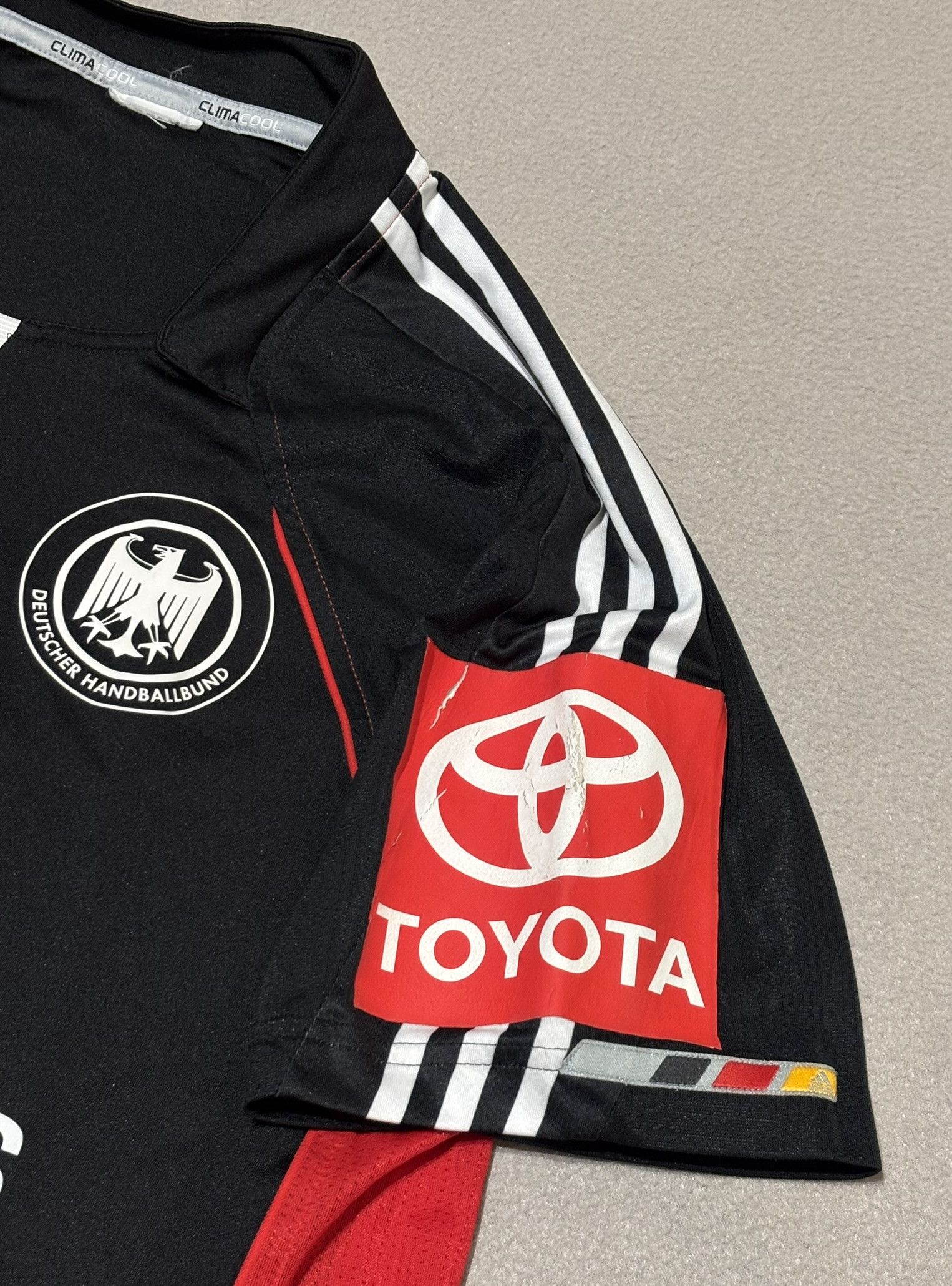 Adidas Germany 2009/2010 Kraus #18 Adidas Player Issue Jersey Size US L / EU 52-54 / 3 - 9 Thumbnail