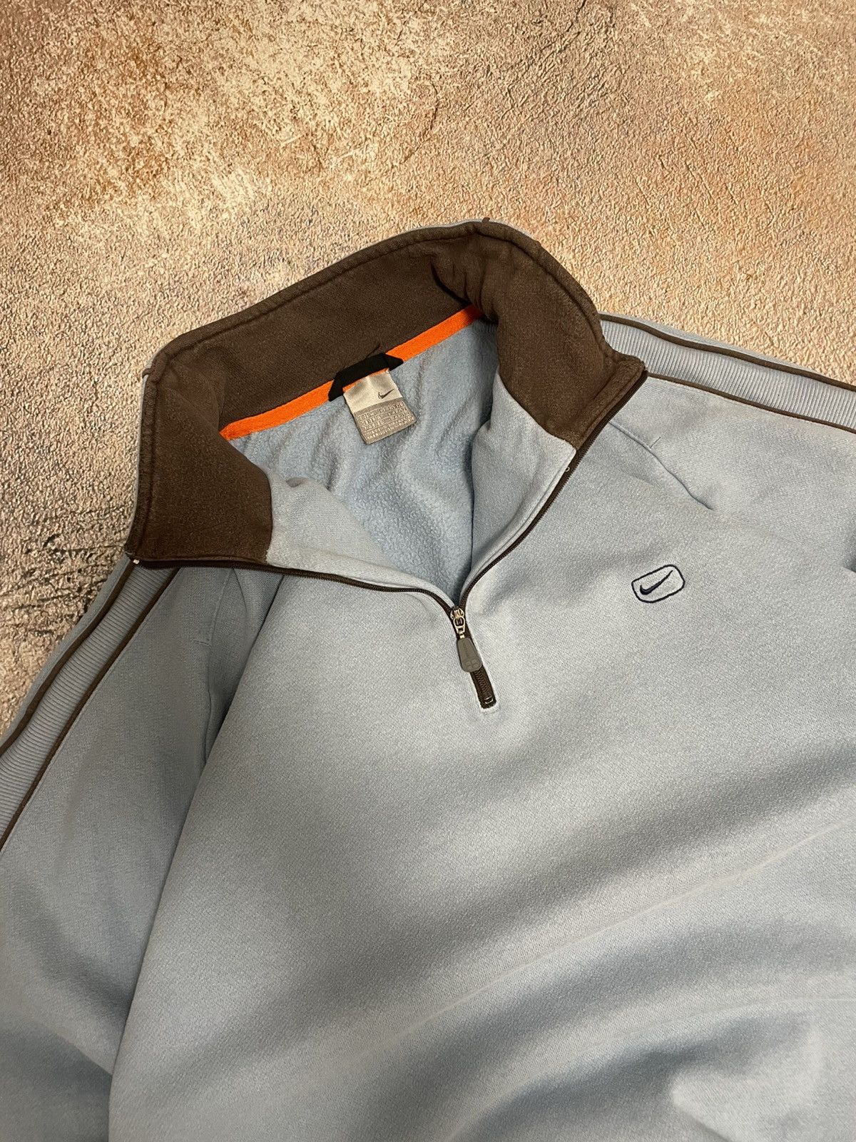 Nike Vintage Nike Small Logo 1/4 Zip Heavy Cotton Sweatshirt Size US M / EU 48-50 / 2 - 3 Thumbnail