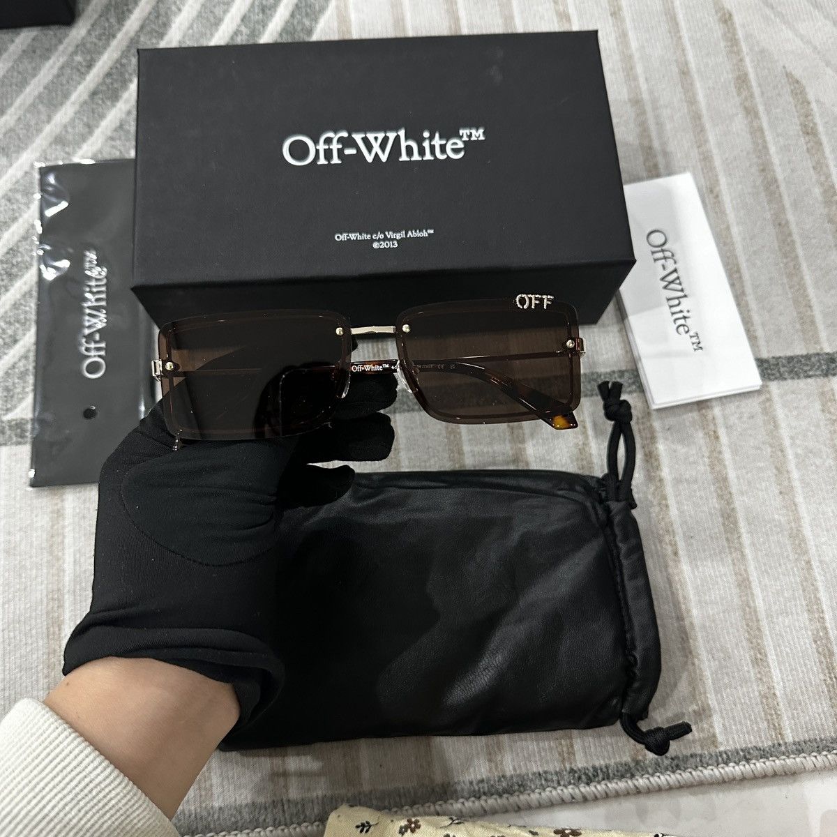 Off-White NEW SS25 OFF WHITE TAMPA SUNGLASSES Size ONE SIZE - 3 Thumbnail