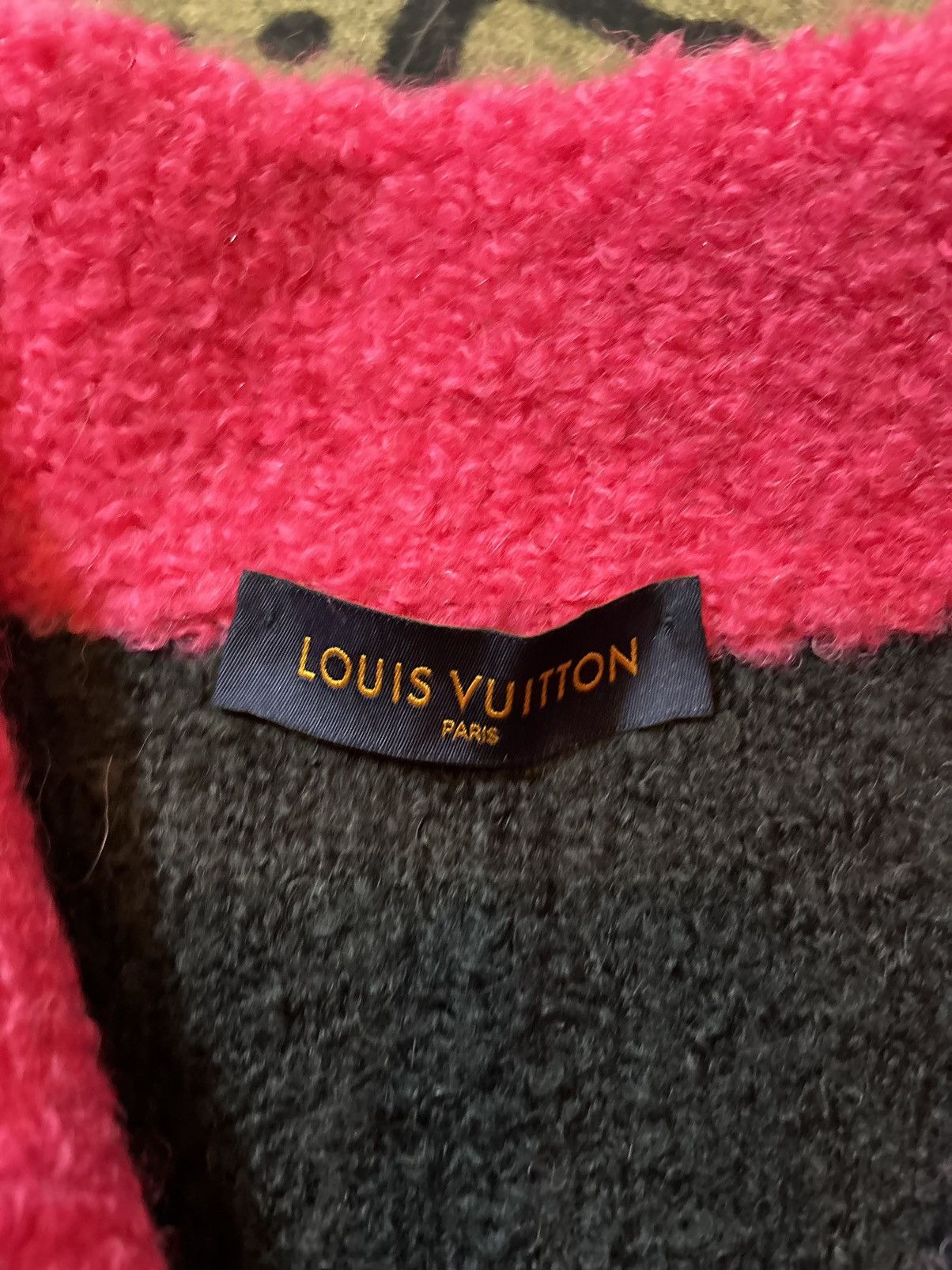 Louis Vuitton LOUIS VUITTON 2019 Half Zip Wool/Alpaca Fleece Size US XL / EU 56 / 4 - 6 Thumbnail