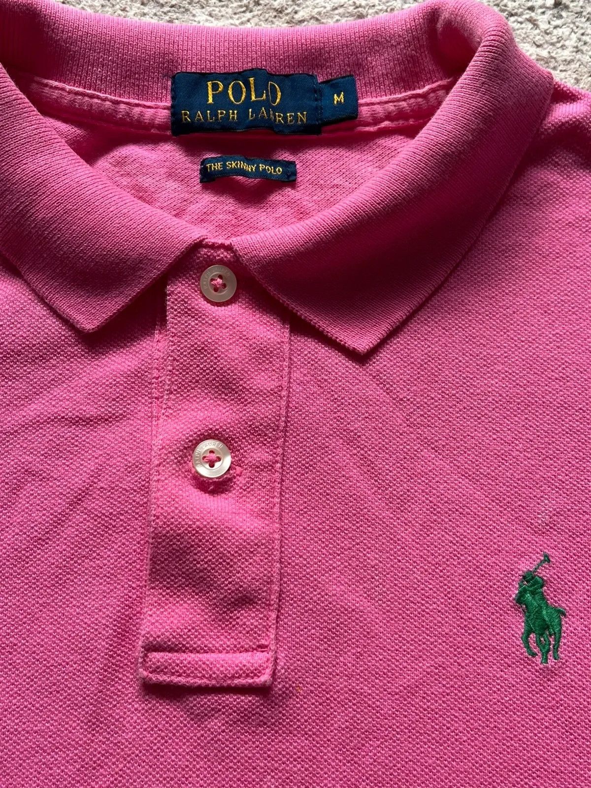 Polo Ralph Lauren Polo Ralph Lauren Sz M Women’s The Skinny Polo Size M / US 6-8 / IT 42-44 - 9 Thumbnail