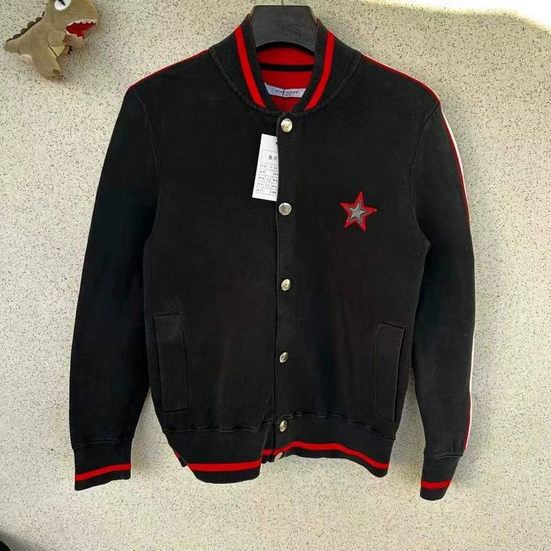 Givenchy Givenchy Back logo patched baseball jacket Size US S / EU 44-46 / 1 - 1 Thumbnail