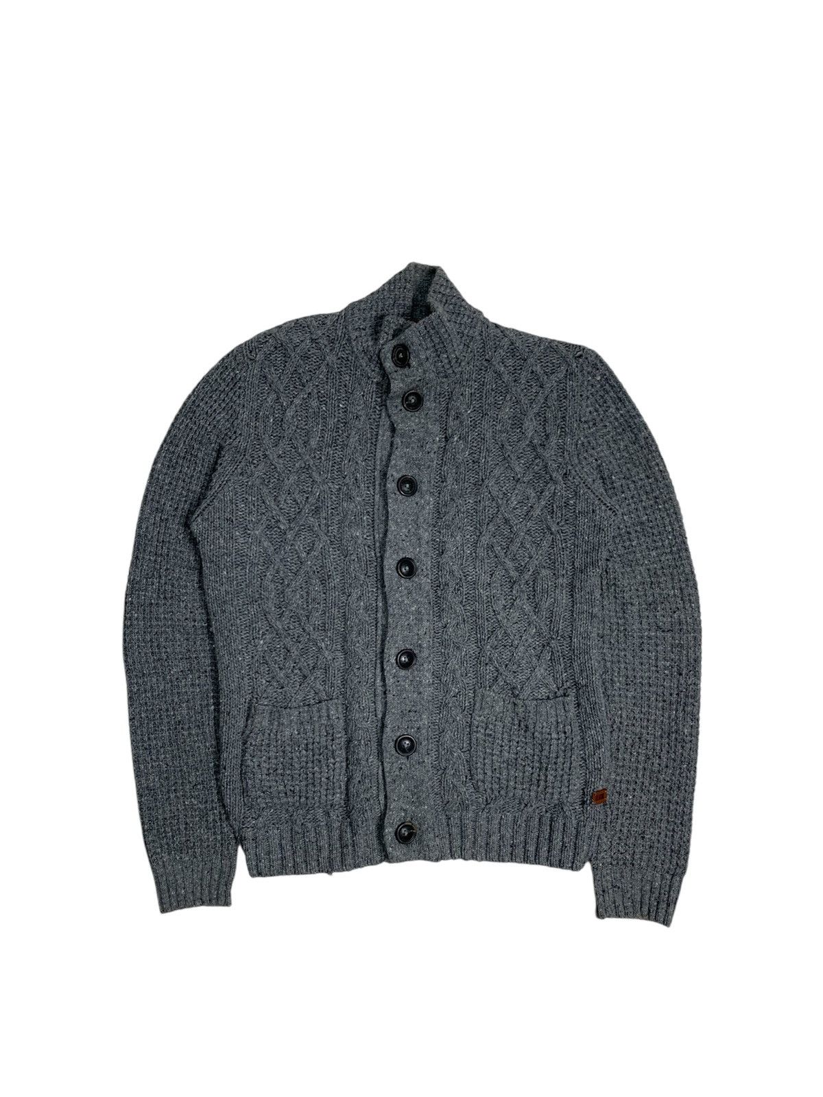 Martine Rose × Napapijri WOOL CABLE KNIT SWEATER Size US S / EU 44-46 / 1 - 1 Thumbnail