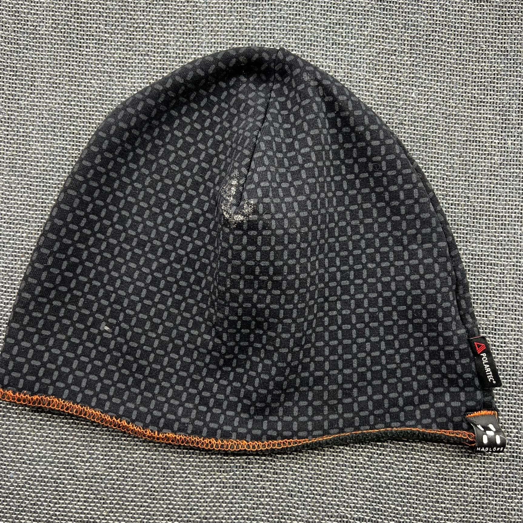Vintage Haglofs Fanatic Beanie Hat S-M Polartec Insulated Black Outdoor Hiking Trekking Unisex Adults Beanie Mens Womens Size ONE SIZE - 2 Thumbnail