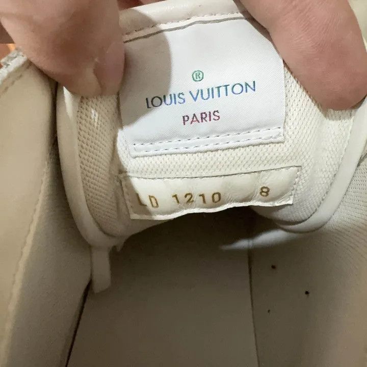 Louis Vuitton Louis Vuitton Tattoo White High-Top Sneakers for Men -2508 Size US 9 / EU 42 - 5 Thumbnail