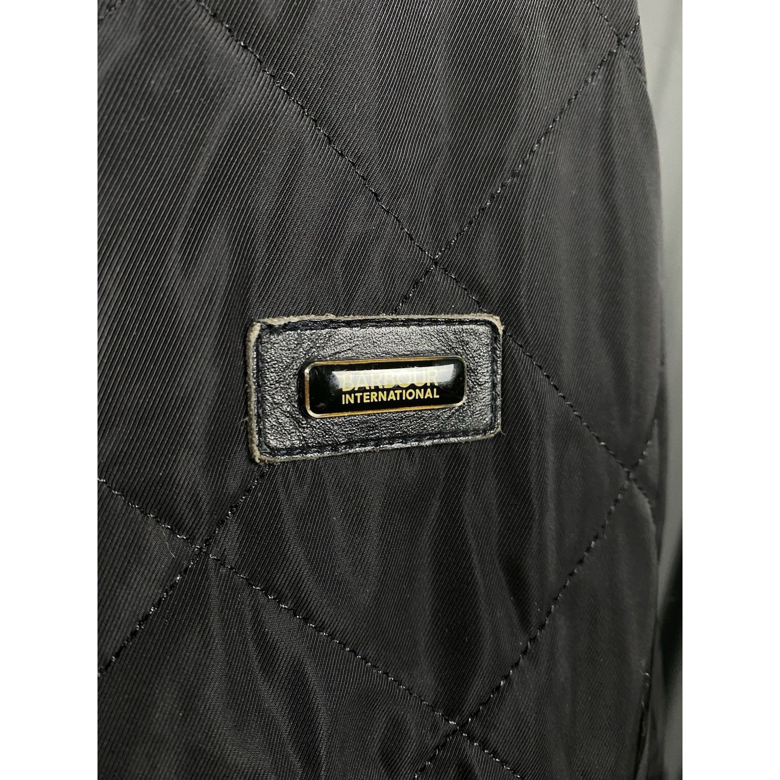 Barbour Barbour International Men's Black Quilted Jacket Size XL Size US XL / EU 56 / 4 - 10 Thumbnail