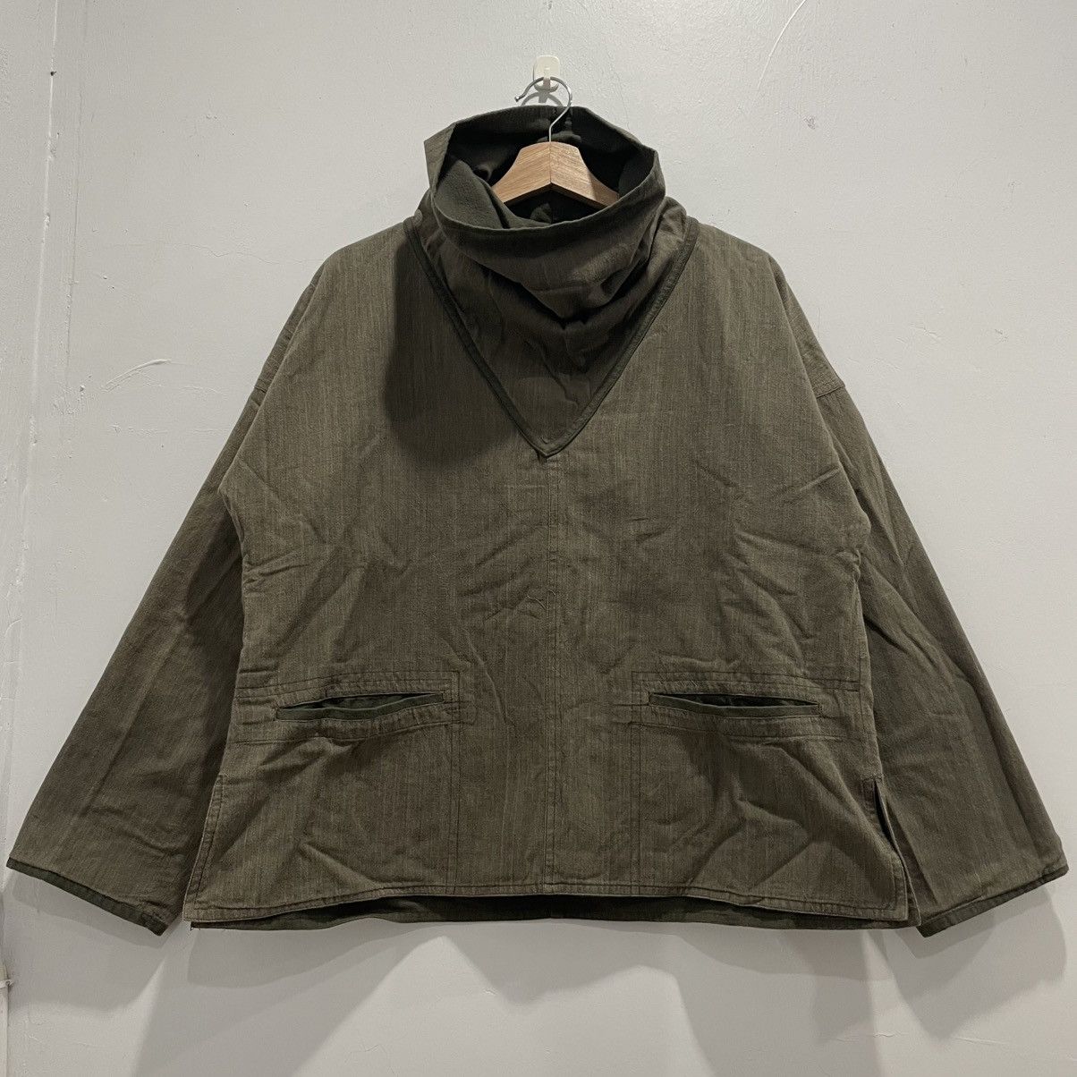 Issey Miyake Vintage Plantation Funnel Neck Shirt Size US M / EU 48-50 / 2 - 1 Thumbnail