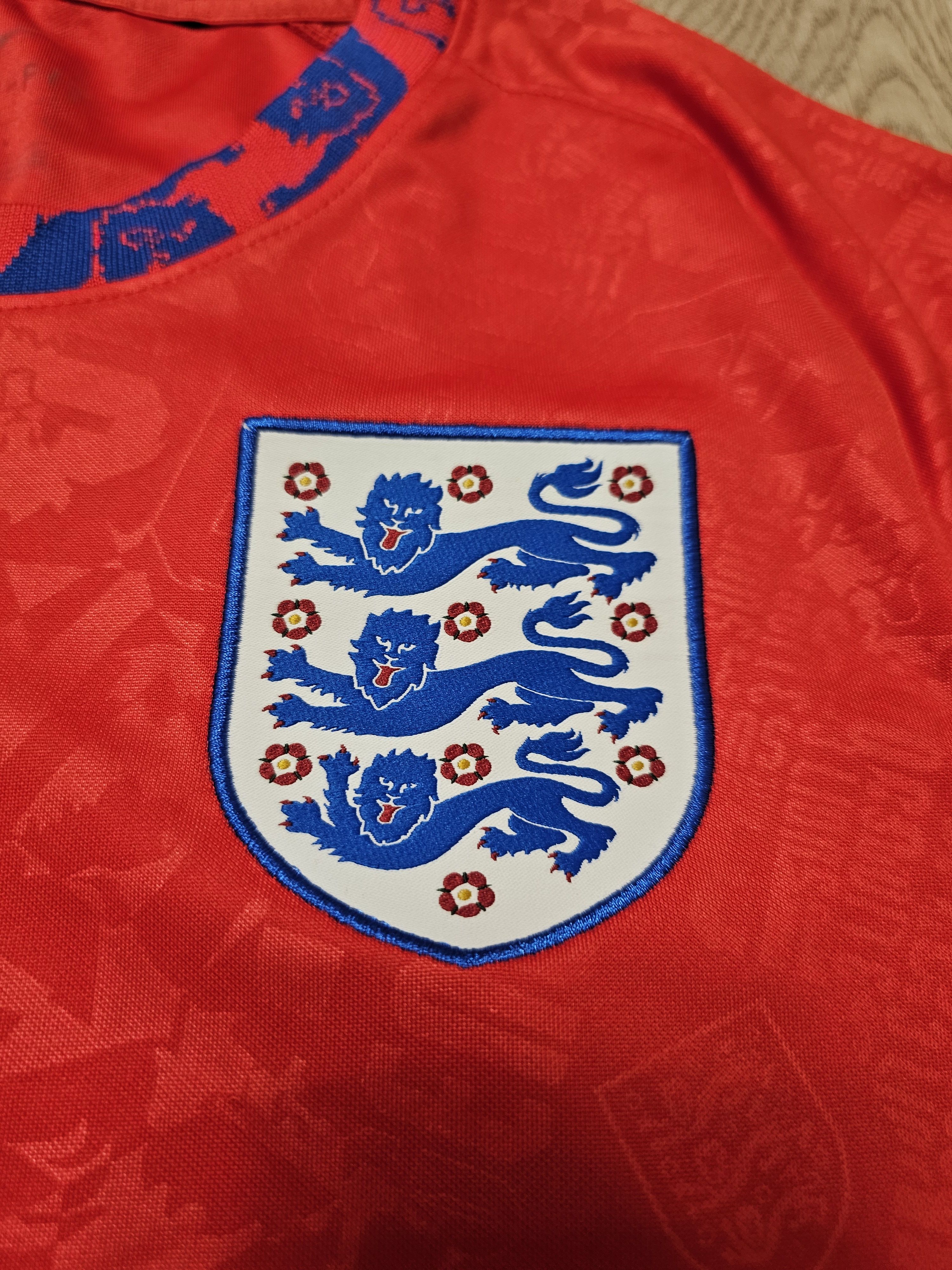 Nike ENGLAND 2020 2021 TRAINING FOOTBALL SHIRT SOCCER JERSEY Size US M / EU 48-50 / 2 - 4 Thumbnail
