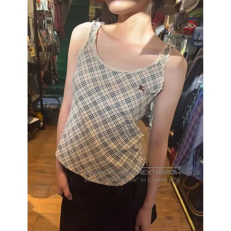 Burberry Burberry Beige Cotton Women's T-Shirt. Size M / US 6-8 / IT 42-44 - 8 Thumbnail