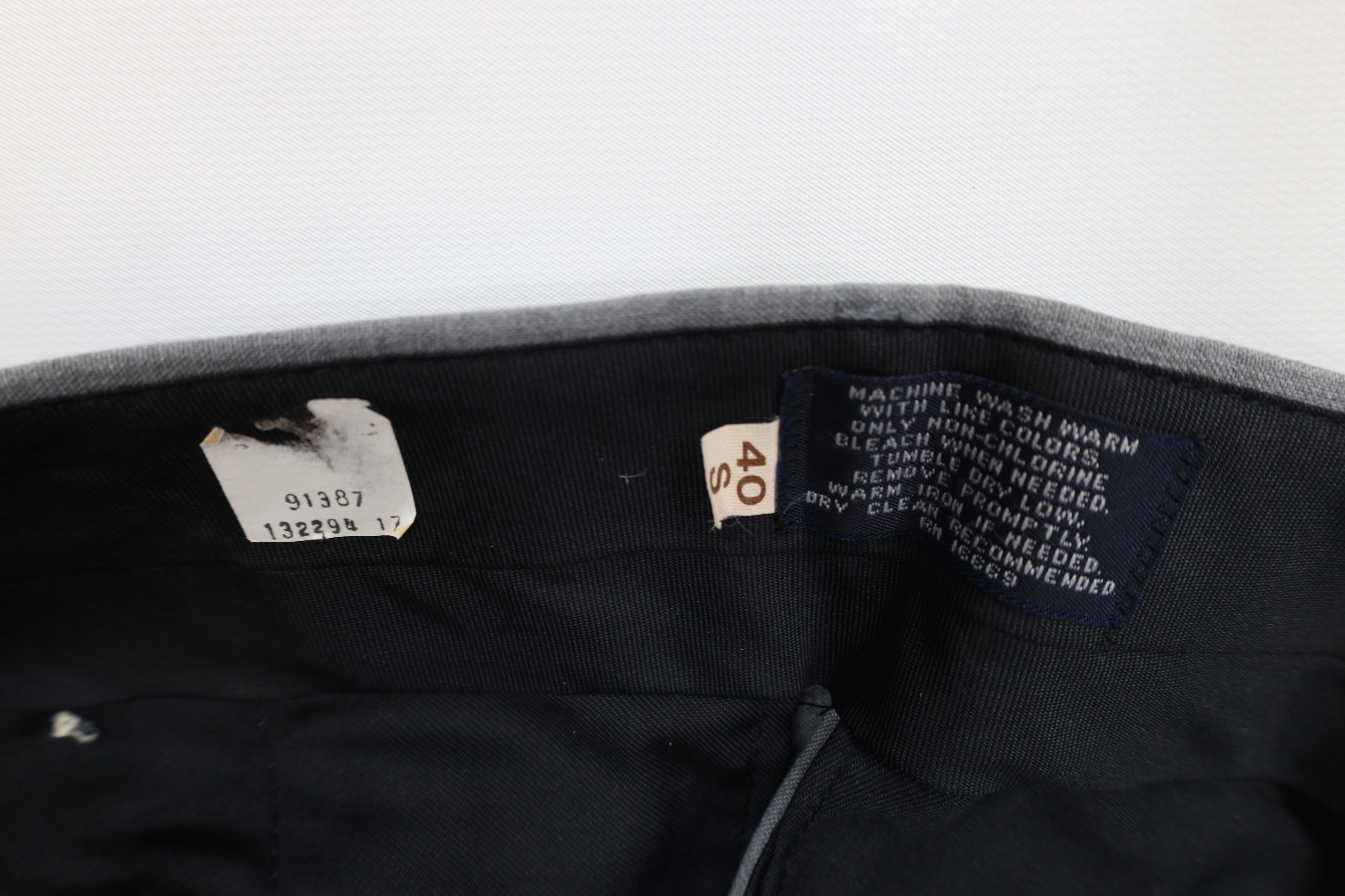 Vintage Vintage 90s Streetwear Wool Wide Leg Chino Pants Gray USA Size US 40 / EU 56 - 8 Thumbnail