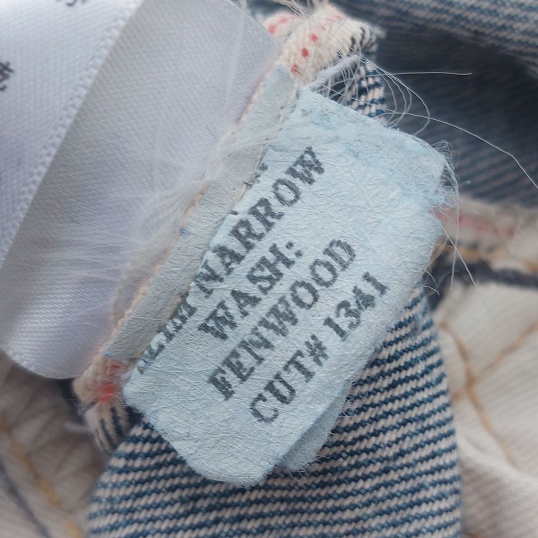 Ralph Lauren Vintage ripped RRL denim Size US 33 - 3 Thumbnail