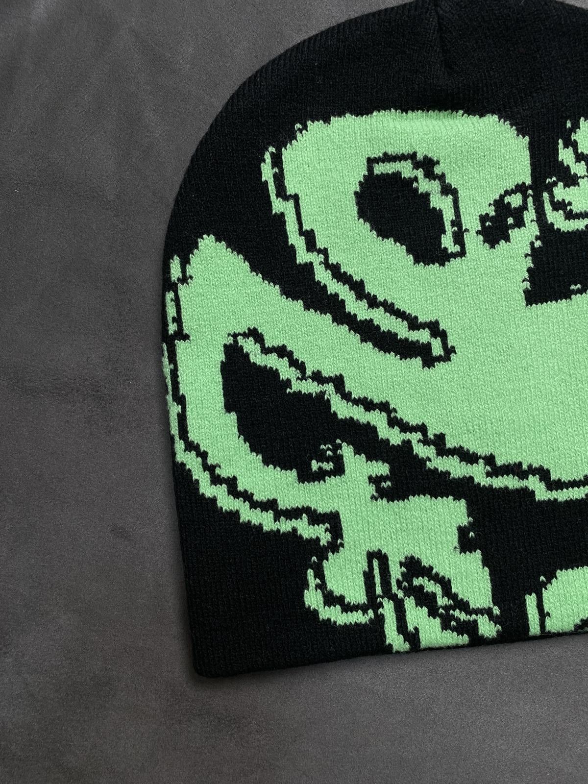 Japanese Brand Goodnews Skateboard Species Toque No Cuff Knit Black Beanie Size ONE SIZE - 6 Thumbnail