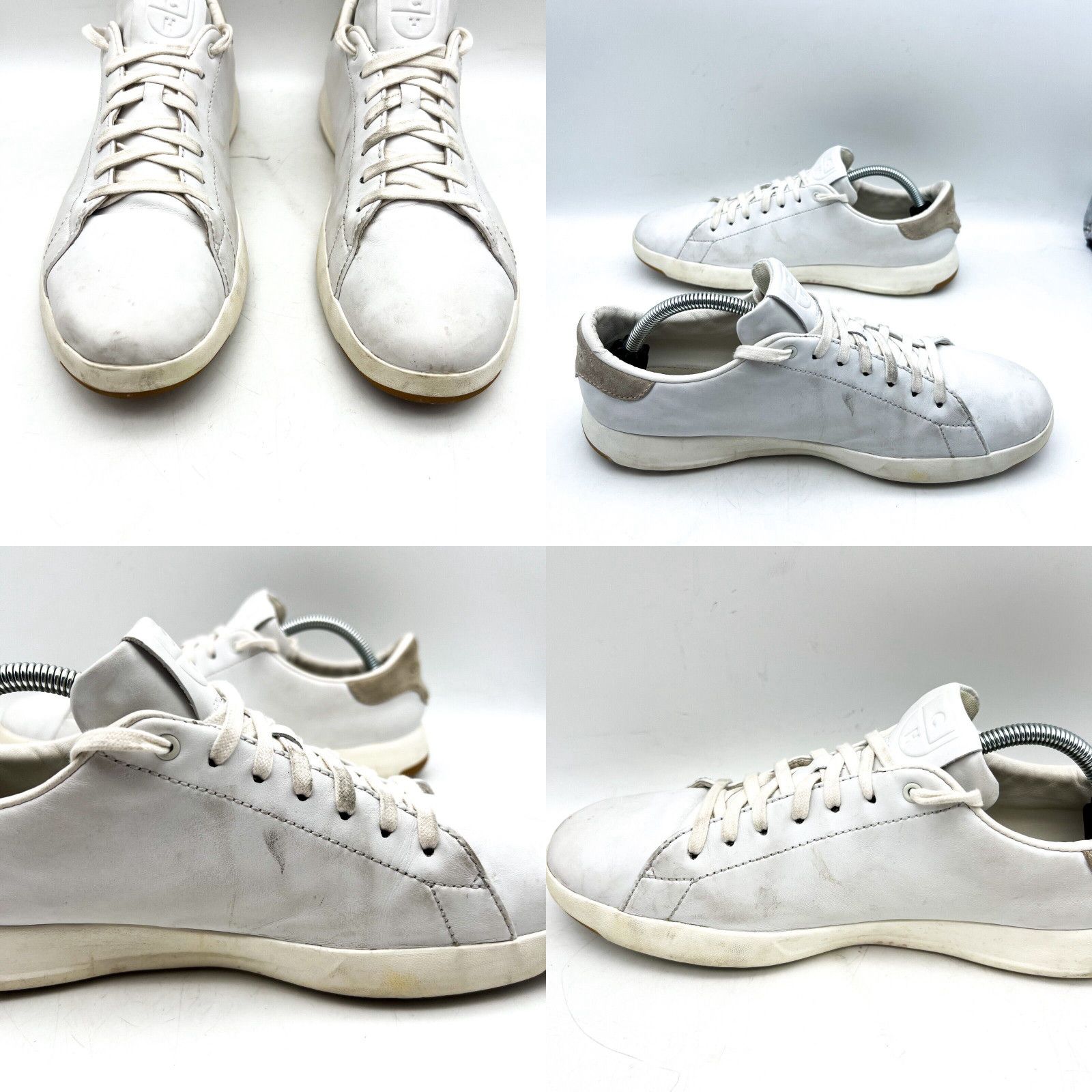 Cole Haan Cole Haan Shoes Mens Size 10 M GrandPro Tennis Sneakers Synthetic White C22584 Grailed