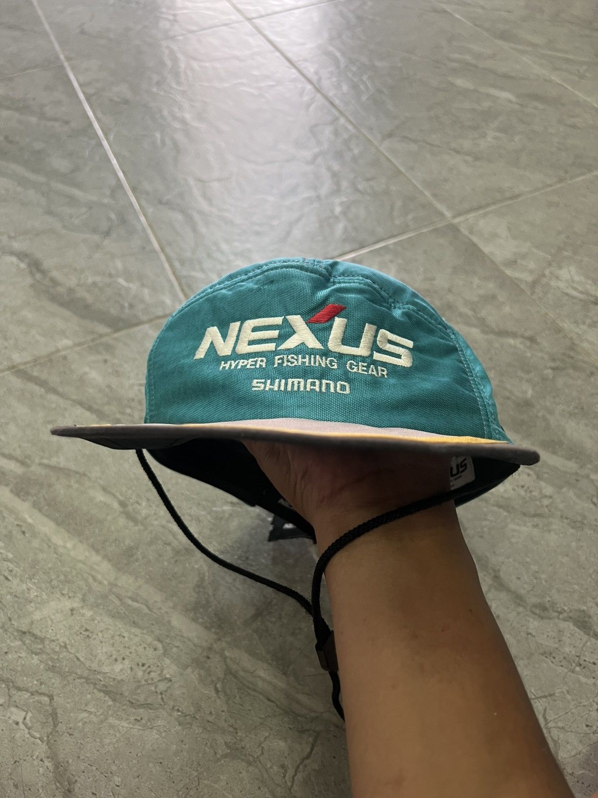 Japanese Brand Vintage 90s Shimano Nexus Hyper Fishing Gear Snapback Size ONE SIZE - 11 Thumbnail
