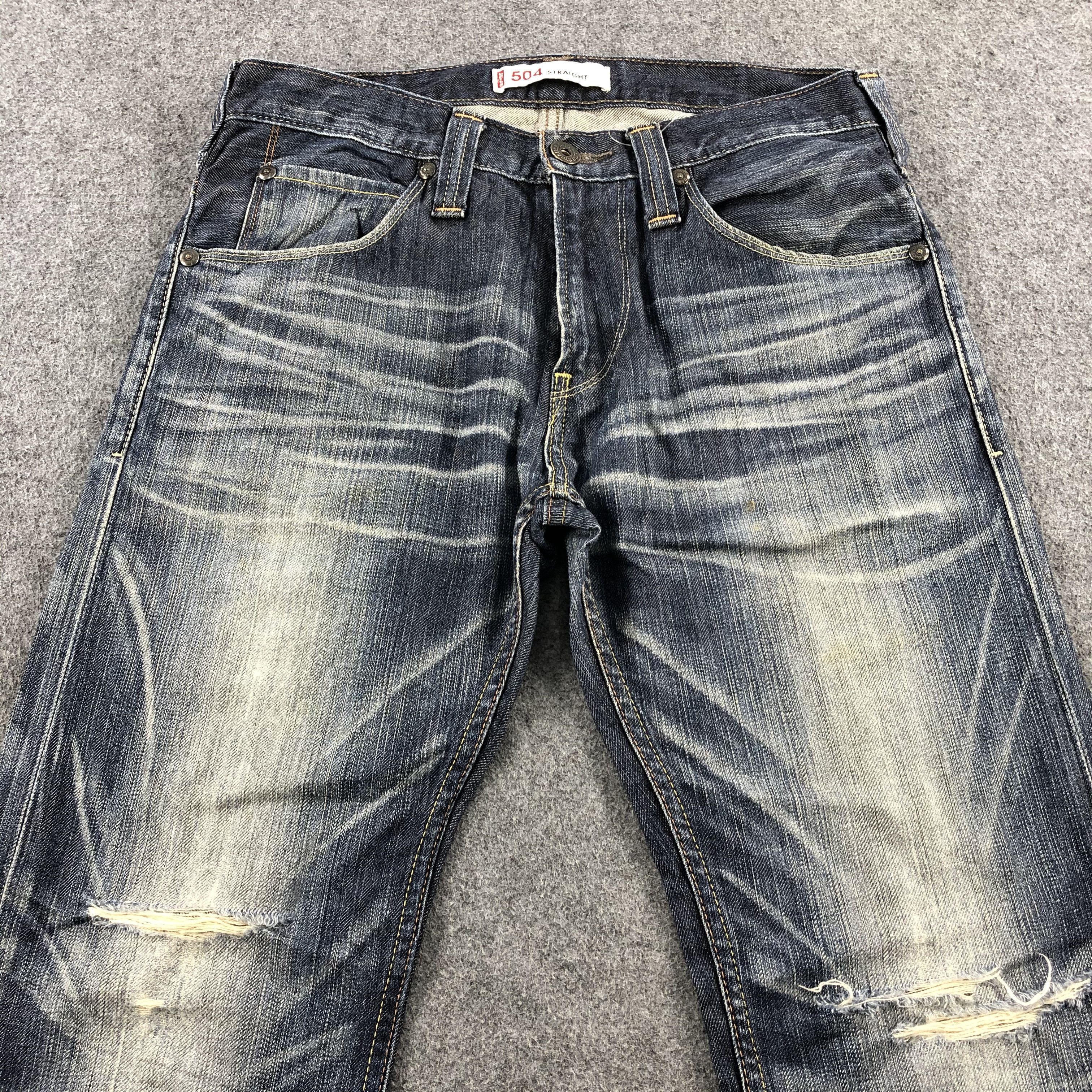 Levi's × Vintage Vintage Levis 504 Jeans-JM2065 Size US 34 / EU 50 - 3 Thumbnail