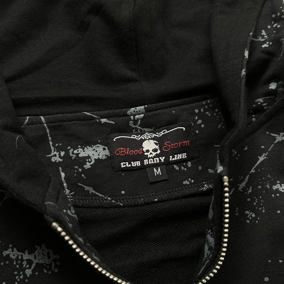 Hysteric Glamour × Undercover Punk Bondage Tripp NYC Impala Style Zip Hoodie Mesh Sleeves Size US S / EU 44-46 / 1 - 12 Thumbnail