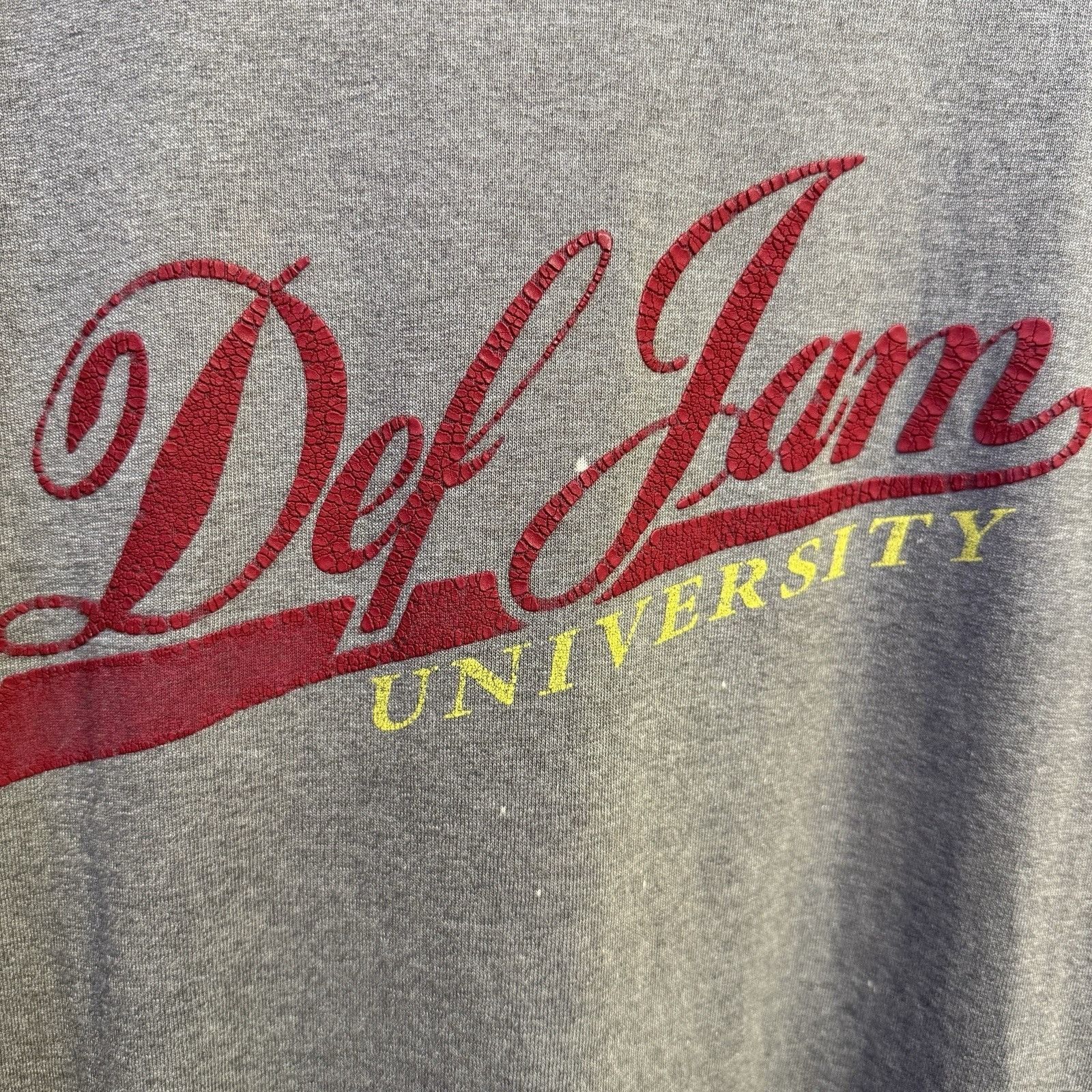 Vintage Vintage Def Jam University T Shirt Mens Large Gray Y2k Hip H Size US L / EU 52-54 / 3 - 6 Thumbnail