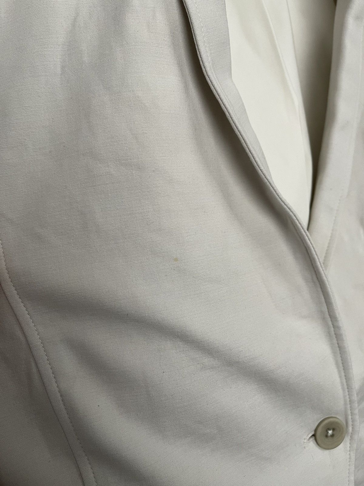 Helmut Lang Helmut Lang Ivory Women Coat Blazer USA Size XL / US 12-14 / IT 48-50 - 12 Thumbnail