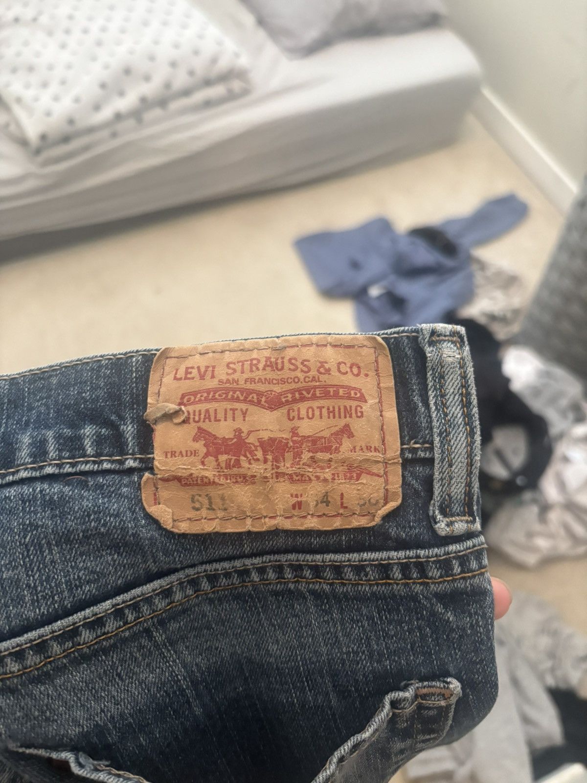 Levi's Levi’s blue vintage denim waist 29 Size US 29 - 3 Thumbnail