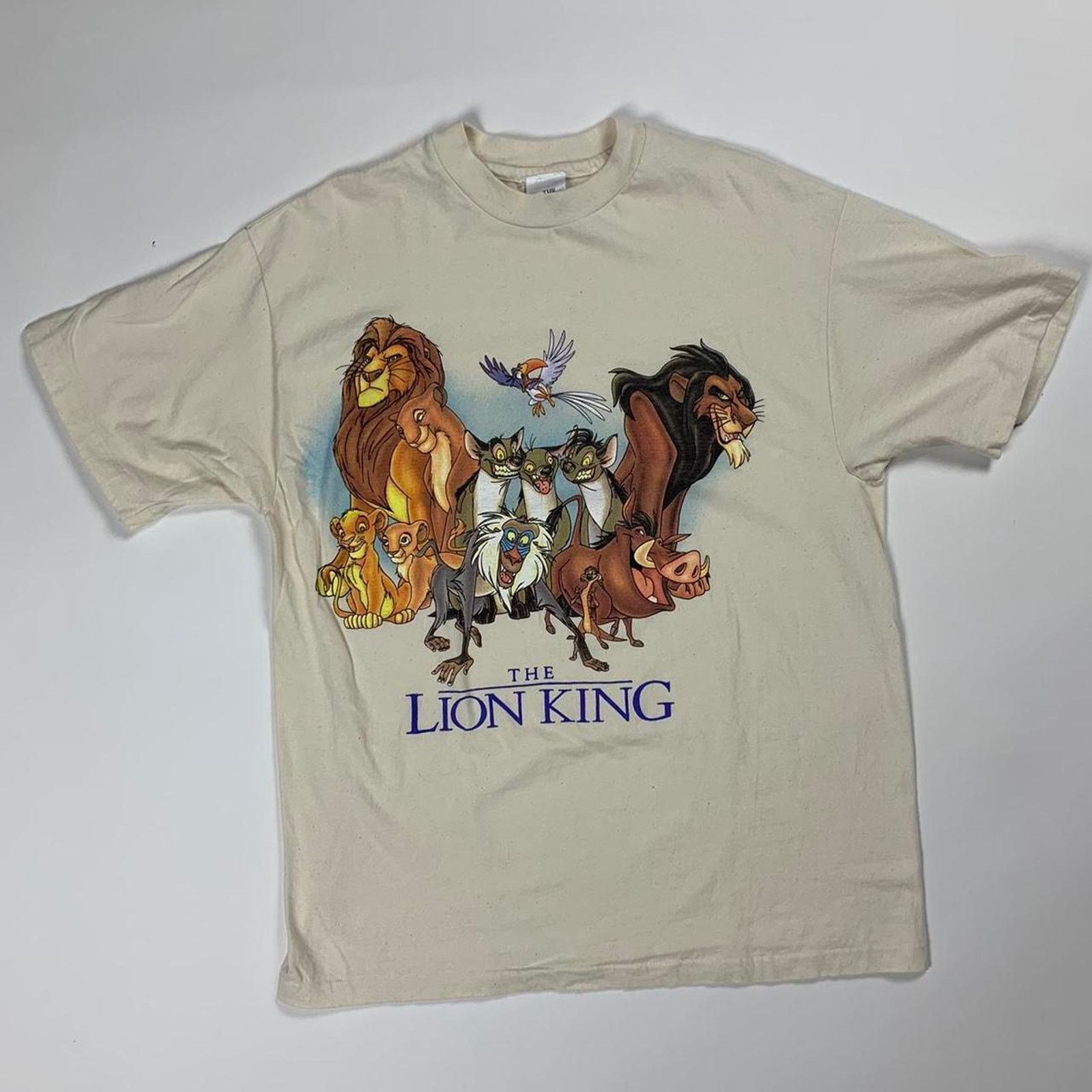 Vintage Vintage 90s The Lion King T Shirt Size US L / EU 52-54 / 3 - 2 Thumbnail