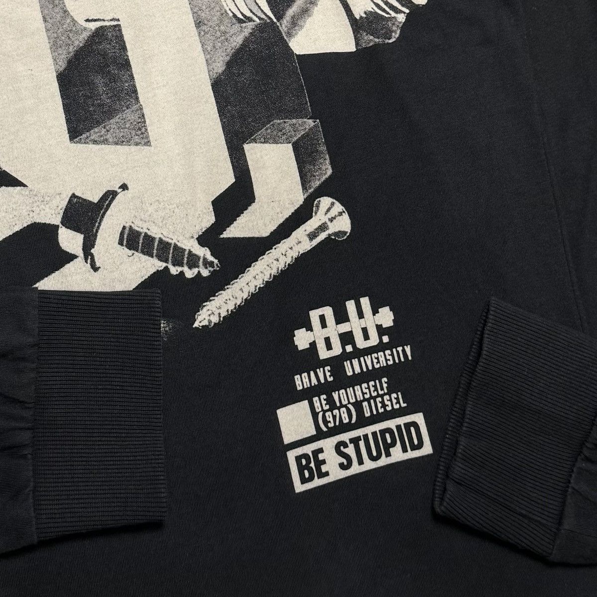 Diesel × Vintage Diesel Longsleeve tshirt Size US L / EU 52-54 / 3 - 4 Thumbnail