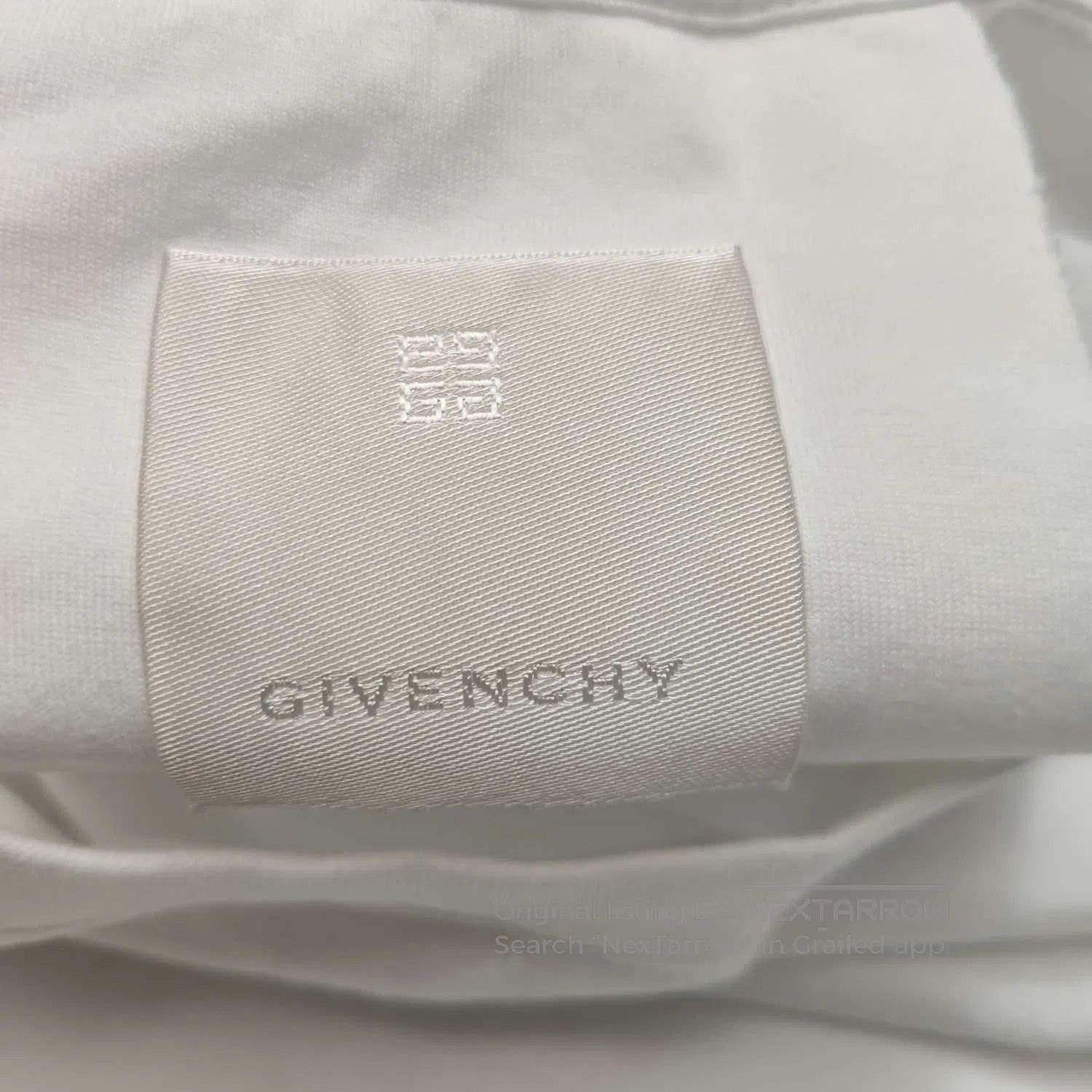 Givenchy Givenchy Cotton Logo Crewneck T-Shirt XXXL. Size US XXL / EU 58 / 5 - 2 Thumbnail