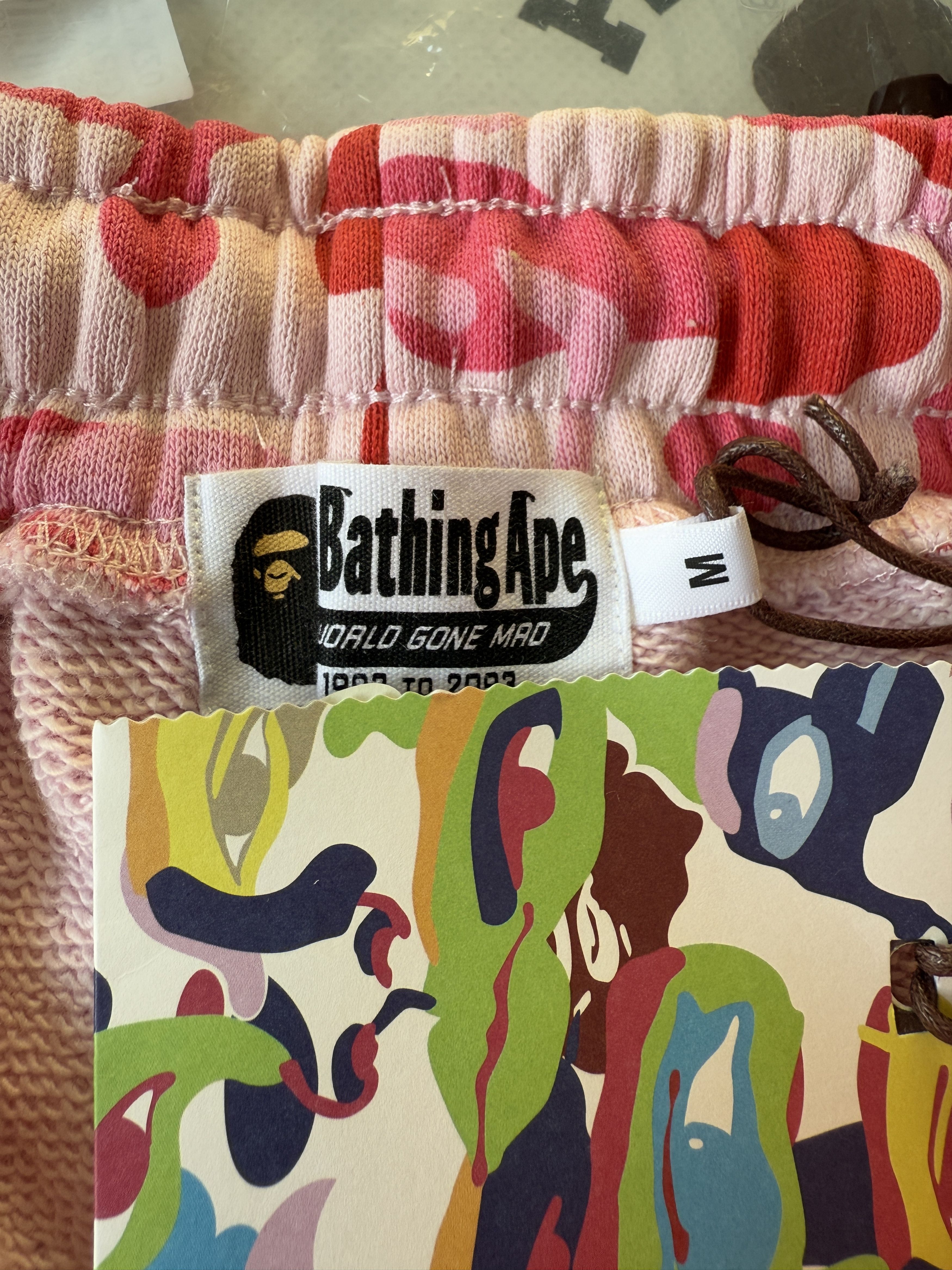 Bape BAPE X KIDSUPER CAMO SWEAT SHORTS Size US 32 / EU 48 - 8 Thumbnail