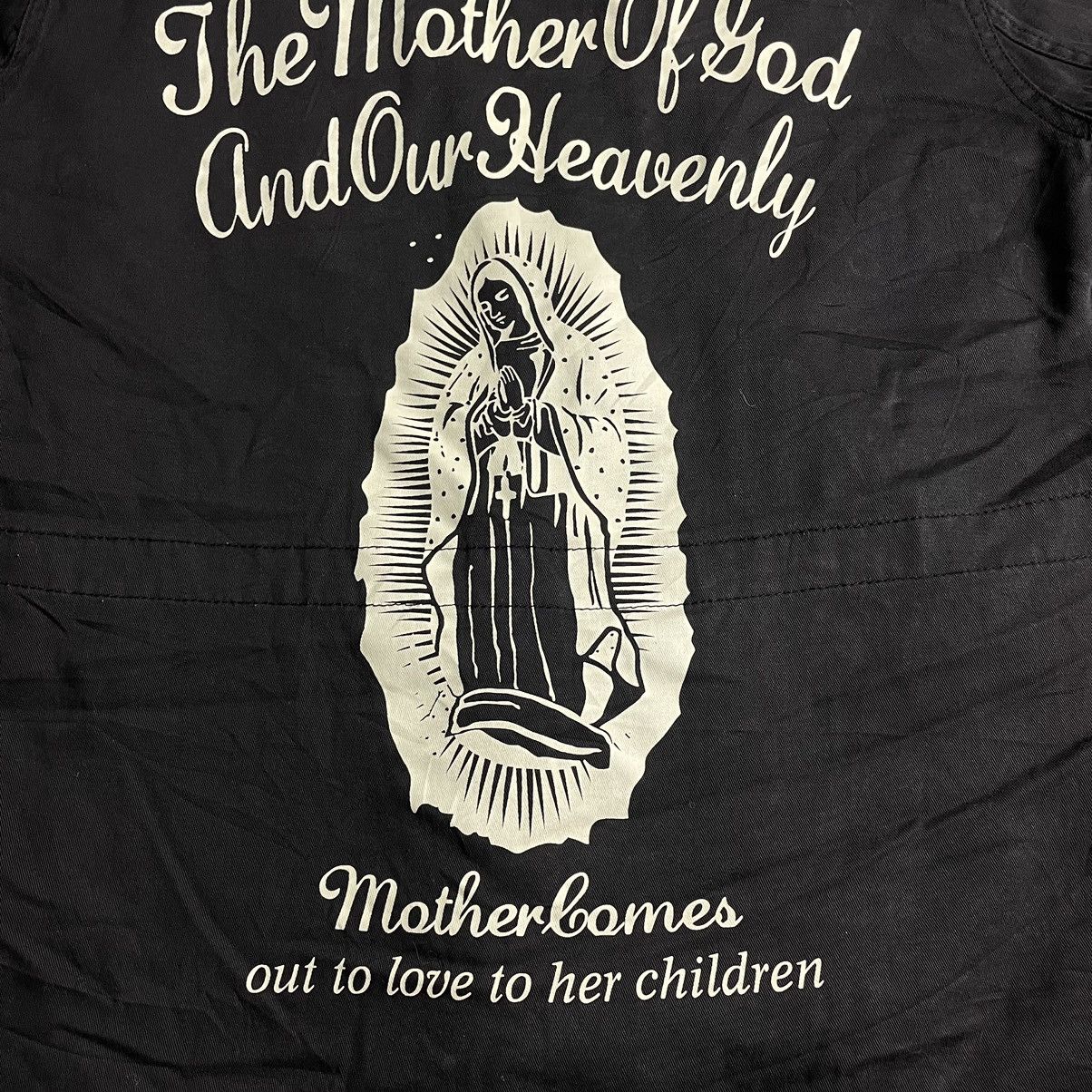 If Six Was Nine 🇯🇵 ARTEMIS MARY MOTHER OF JESUS PRAY LINED BOA FUR JACKET Size US M / EU 48-50 / 2 - 13 Thumbnail