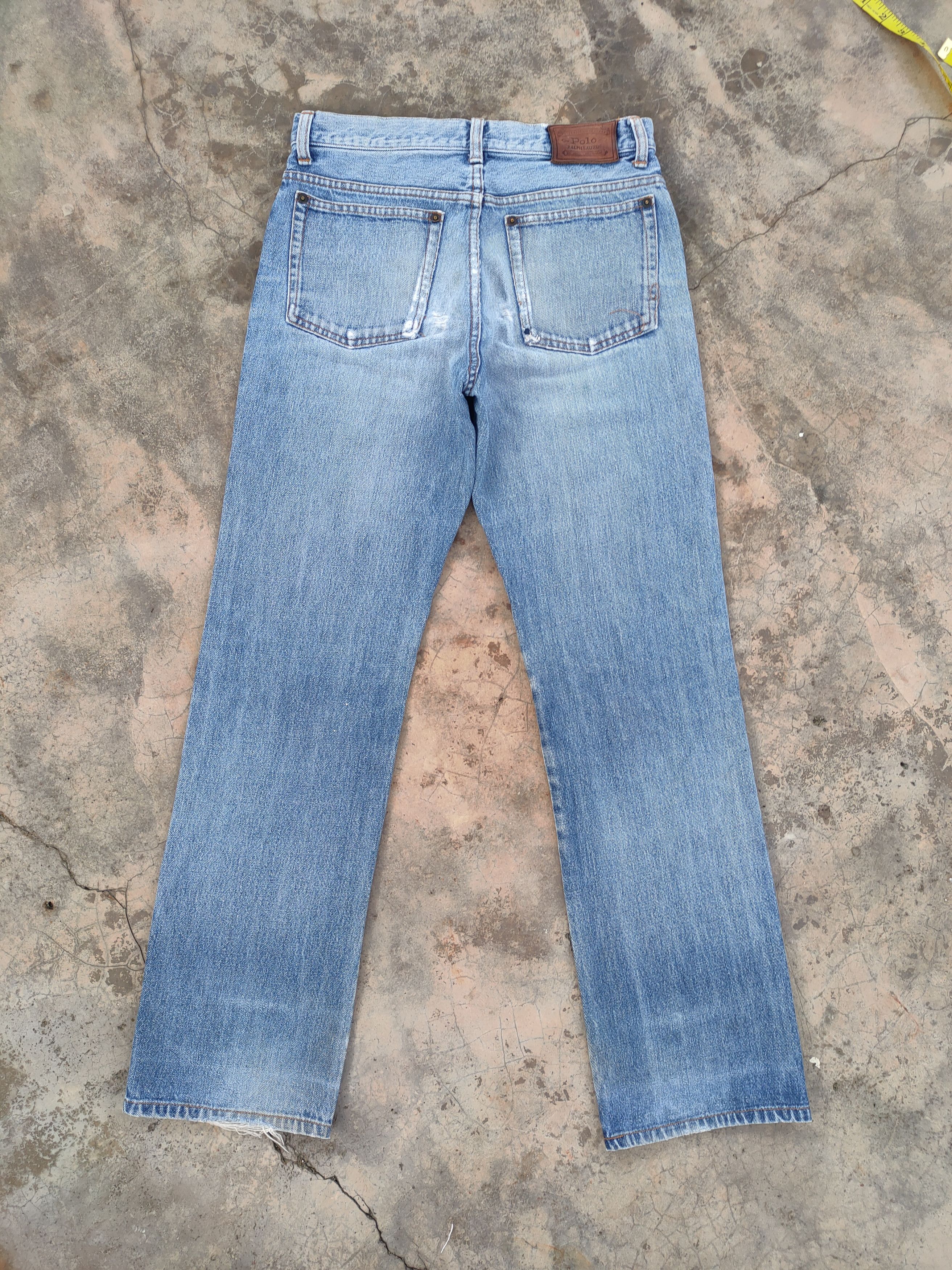 Polo Ralph Lauren VINTAGE POLO RALPH LAUREN FADED JEANS DENIM PANTS Size US 28 / EU 44 - 8 Thumbnail