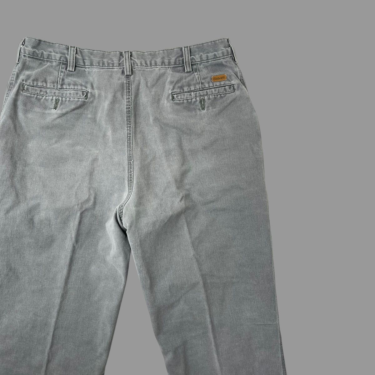 Carhartt × Vintage Vintage 90s Carhartt triple stitch faded pants Size US 36 / EU 52 - 4 Thumbnail