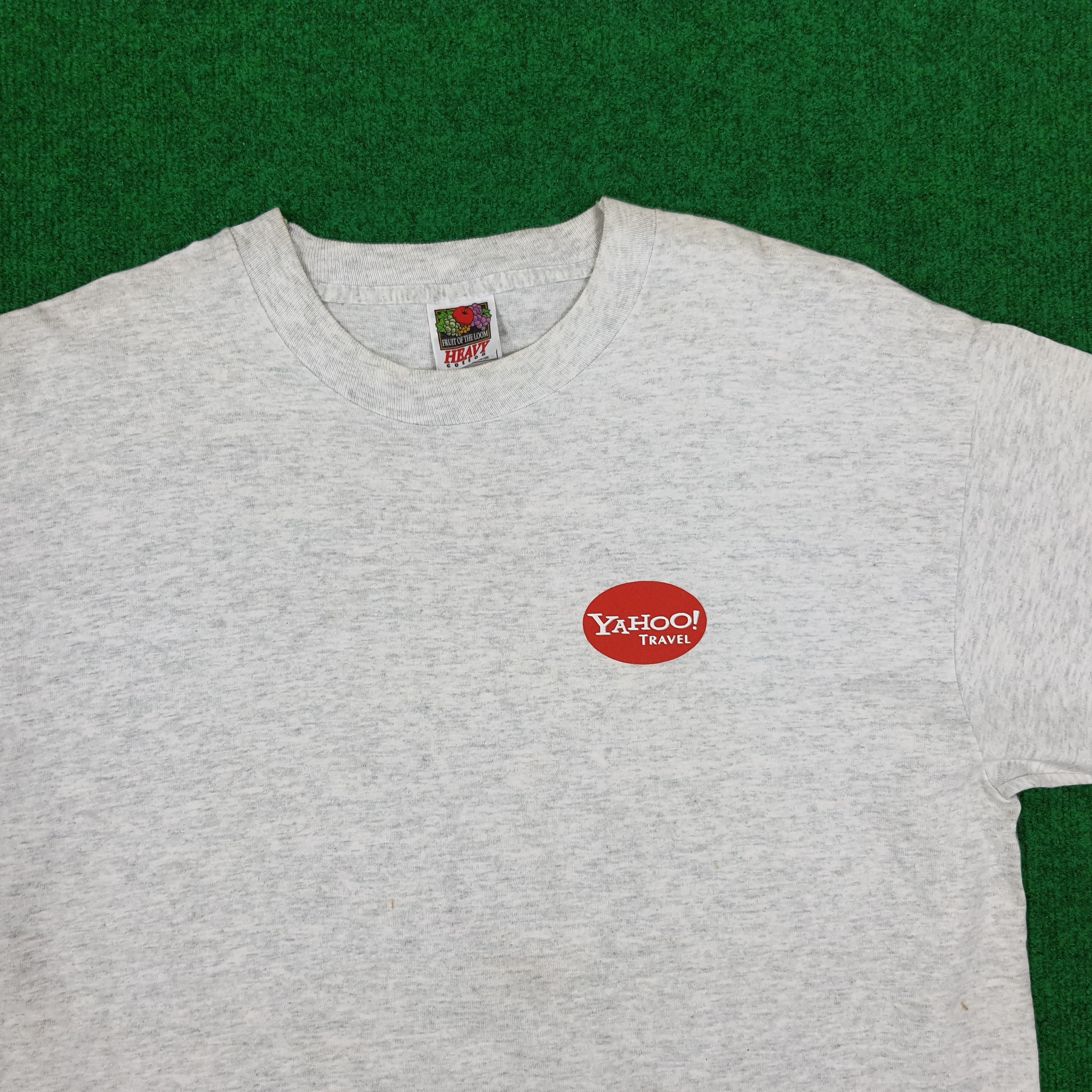 Vintage Vintage Yahoo Travel Service Tshirt Size US L / EU 52-54 / 3 - 4 Thumbnail