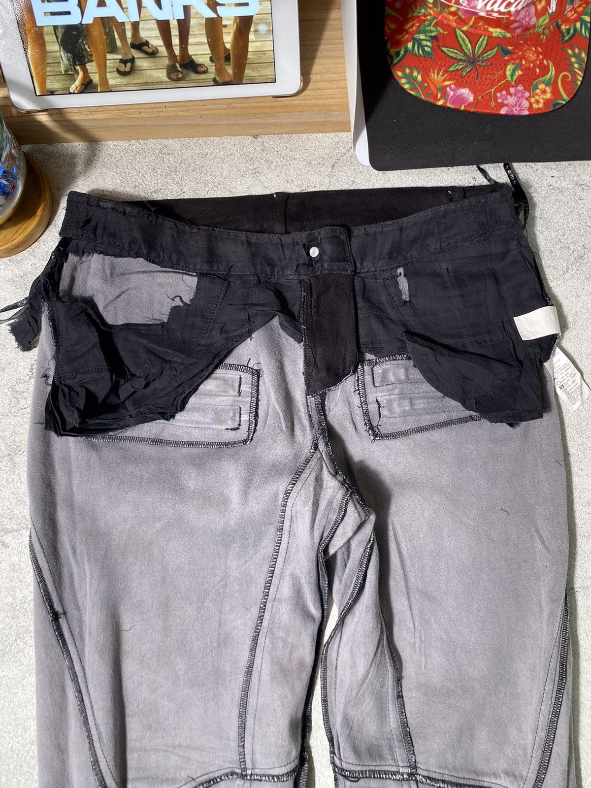 Japanese Brand × Levi's × Punk and Yo Japanese Brand Zip Pants Punk Style Size US 30 / EU 46 - 19 Thumbnail