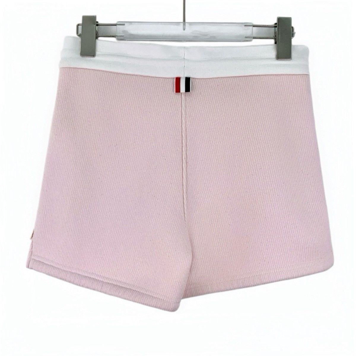 Thom Browne THOM BROWNE Light Pink Cotton Drawstring Casual Sports K26WX Size 27" / US 4 / IT 40 - 2 Thumbnail