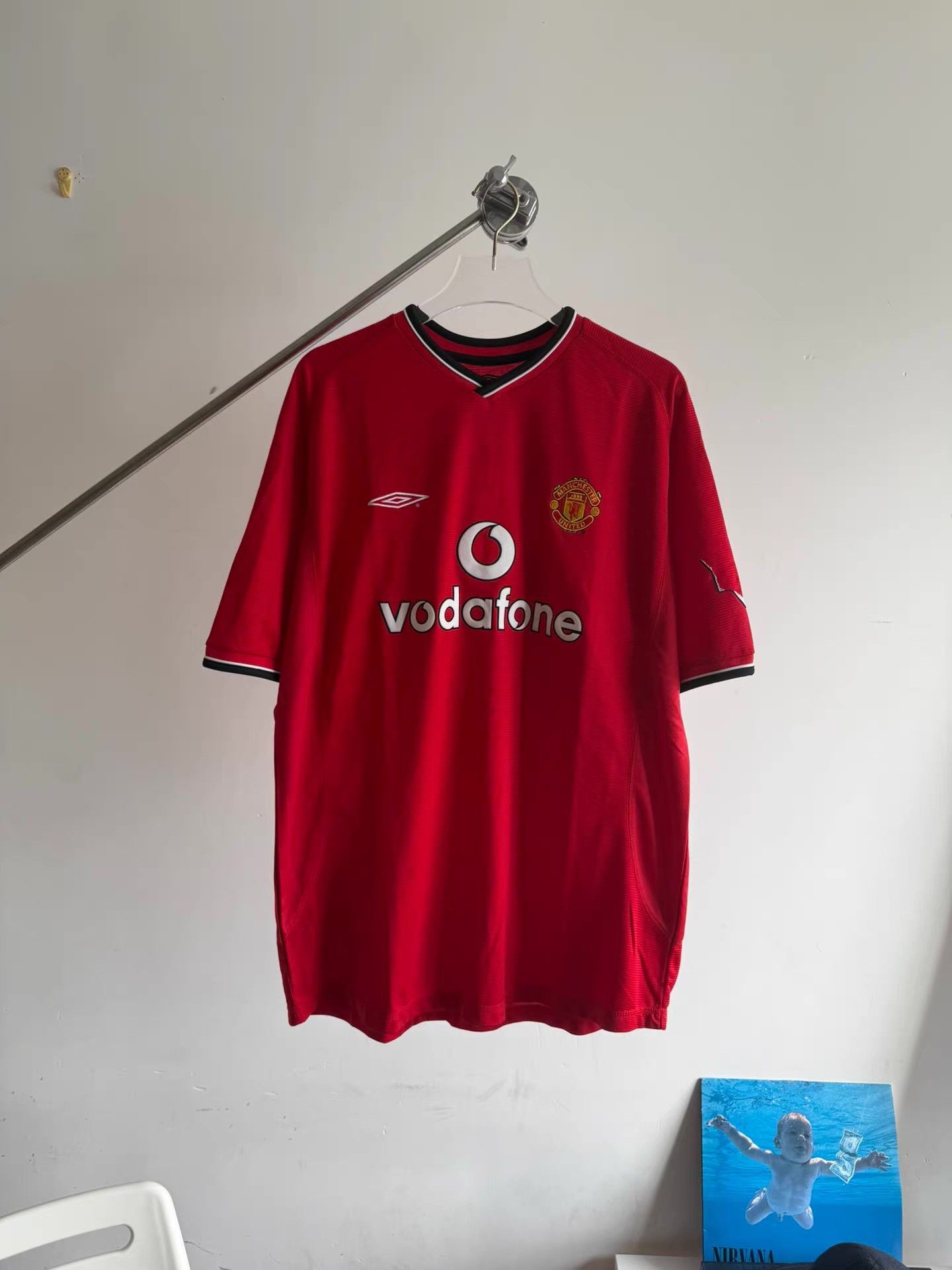Umbro Umbro Manchester United 00/02 Season Giggs Jersey Q17 Size US XL / EU 56 / 4 - 2 Thumbnail