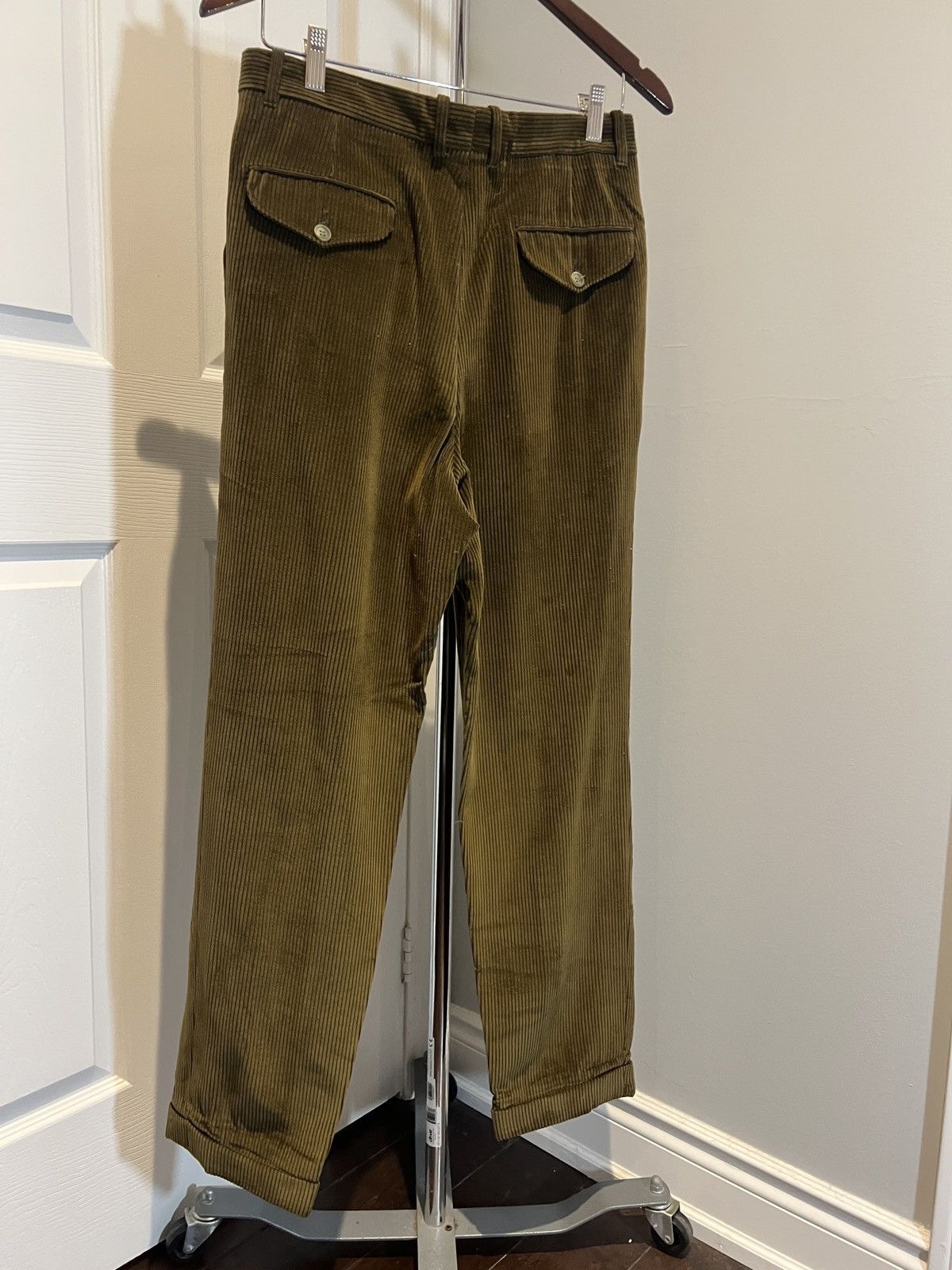 Vintage Vintage Corduroy Cuffed slacks Size US 34 / EU 50 - 3 Thumbnail