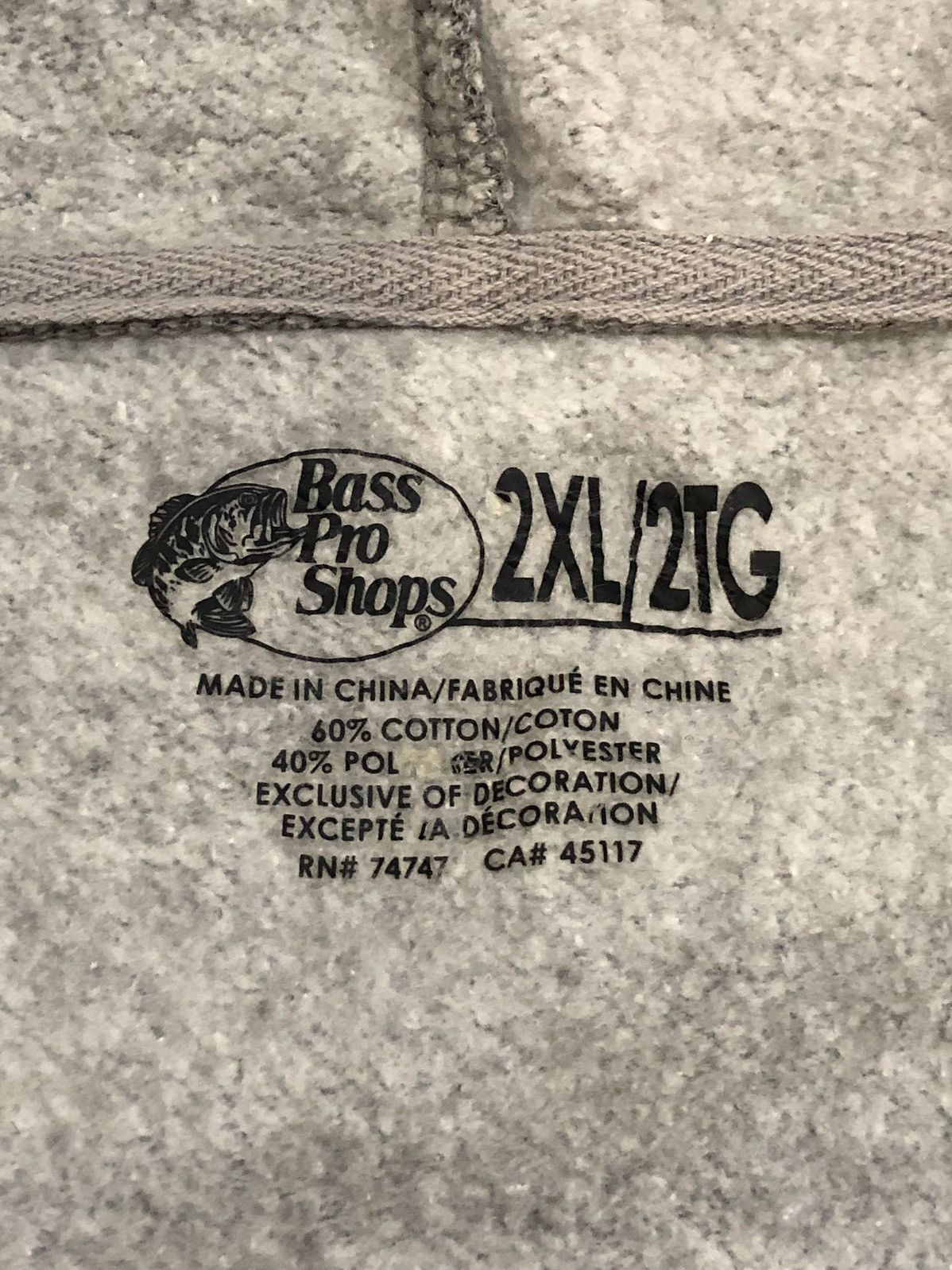 Bass Pro Shops Bass Pro shops hoodie Size US XXL / EU 58 / 5 - 6 Thumbnail