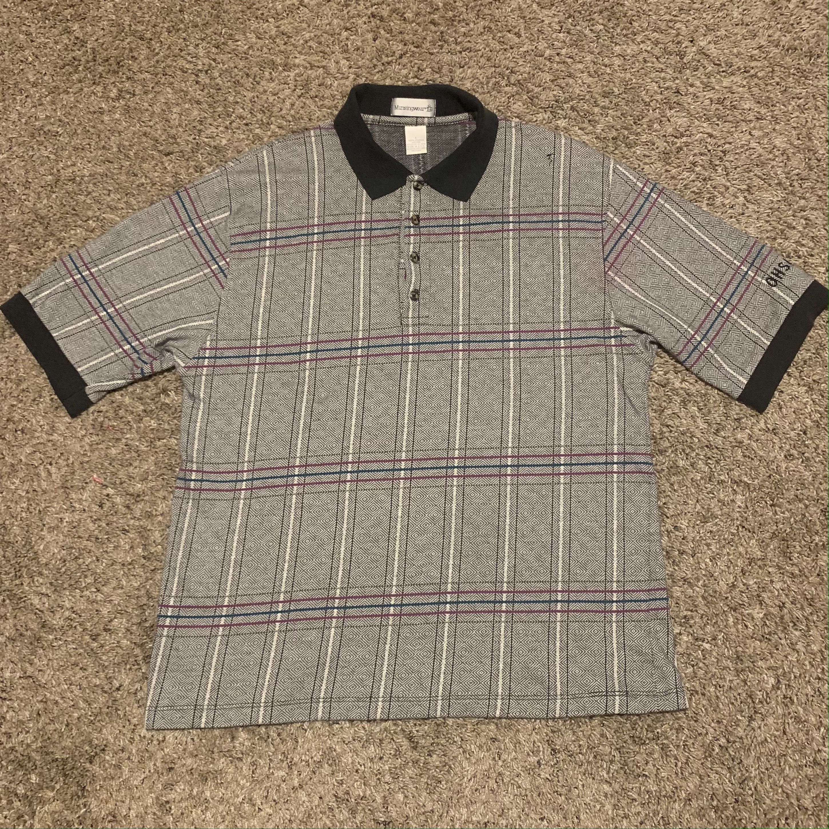 Vintage VINTAGE POLO SHIRT Size US L / EU 52-54 / 3 - 2 Thumbnail