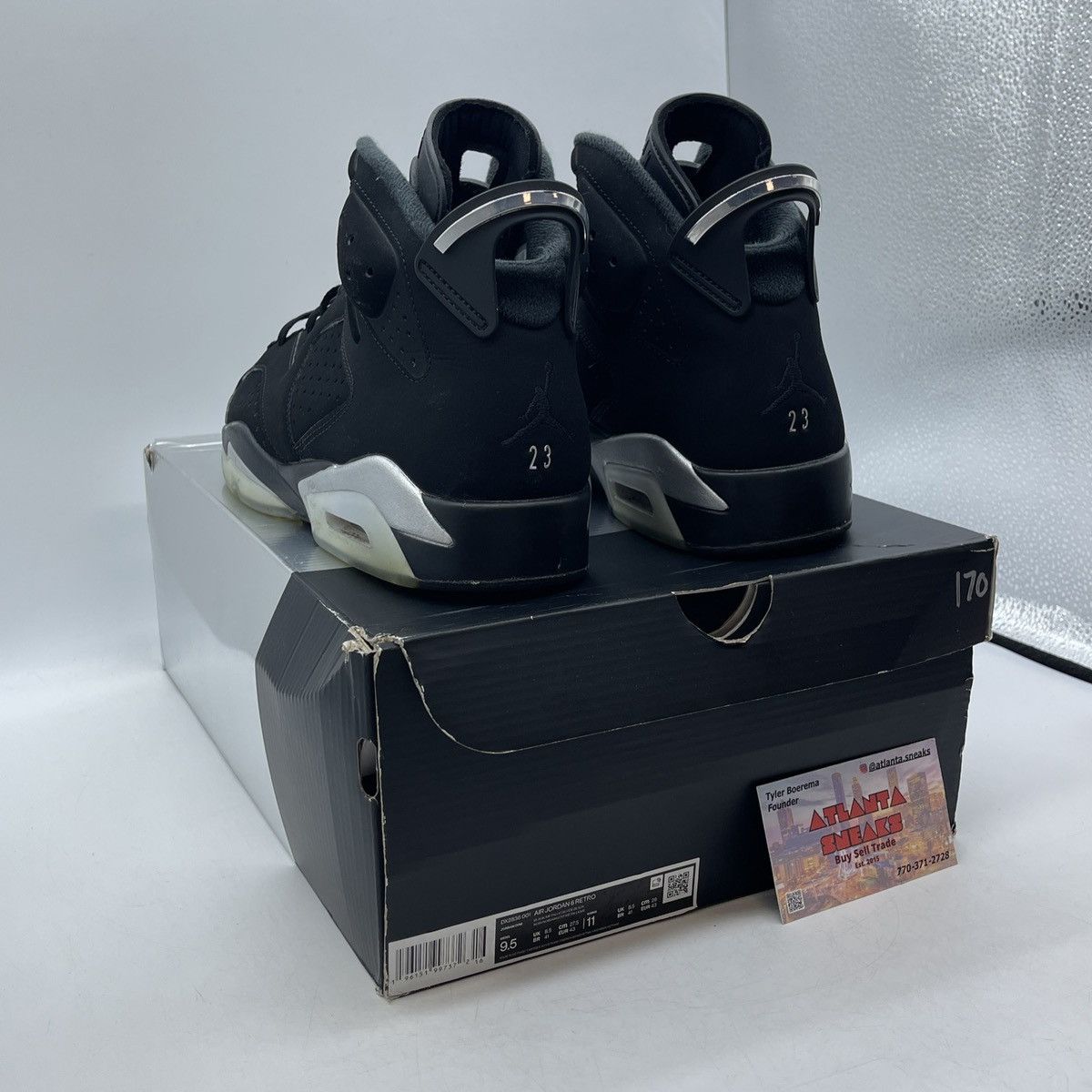 Jordan Brand Air Jordan 6 chrome Size US 9.5 / EU 42-43 - 4 Thumbnail