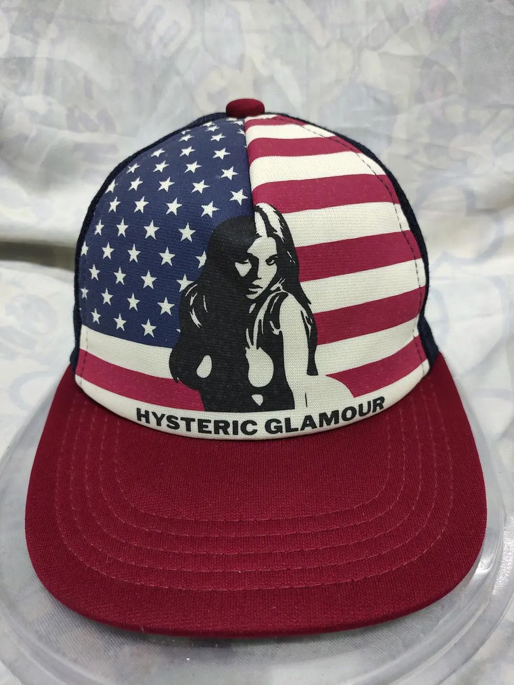 Hysteric Glamour JOEY HYSTERIC GLAMOUR AMERICAN FLAG GIRL TRUCKER CAP Size ONE SIZE - 2 Thumbnail