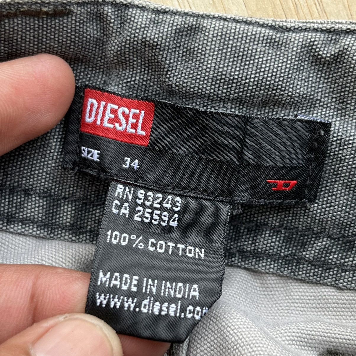 Diesel DIESEL VINTAGE CARPENTER Y2K REGULAR FIT CASUAL PANTS Size US 34 / EU 50 - 6 Thumbnail