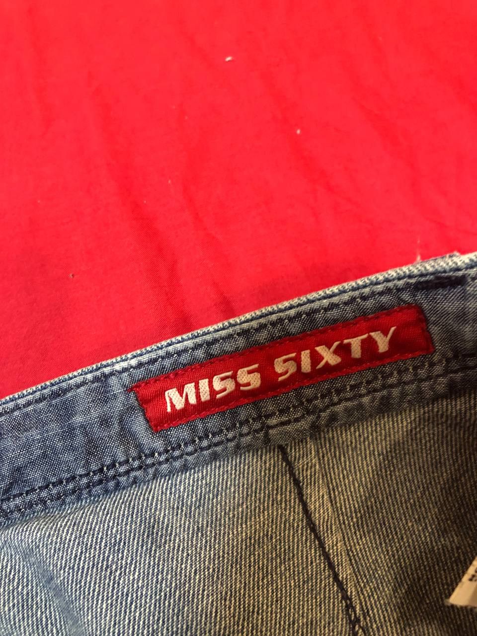 Miss Sixty Vintage Y2K Miss Sixty Low Rise Jeans streetwear Size 28" / US 6 / IT 42 - 2 Thumbnail
