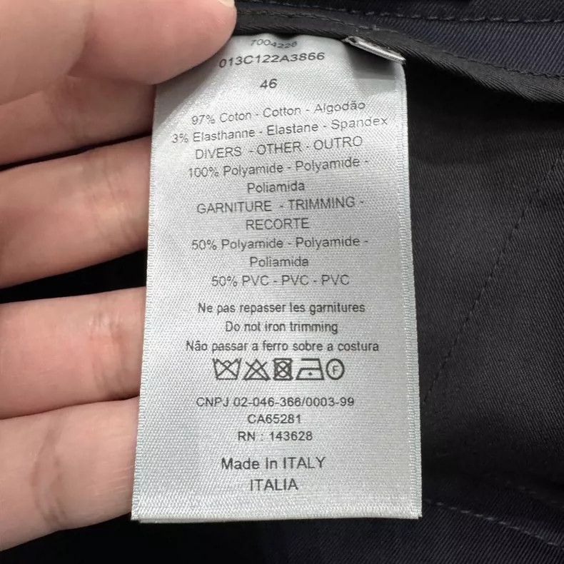 Dior Dior Black workwear trousers 2505-Nextarrow Size US 30 / EU 46 - 4 Thumbnail