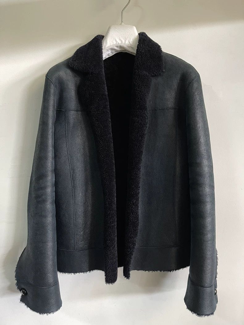 Helmut lang Fur integrated jacket coat