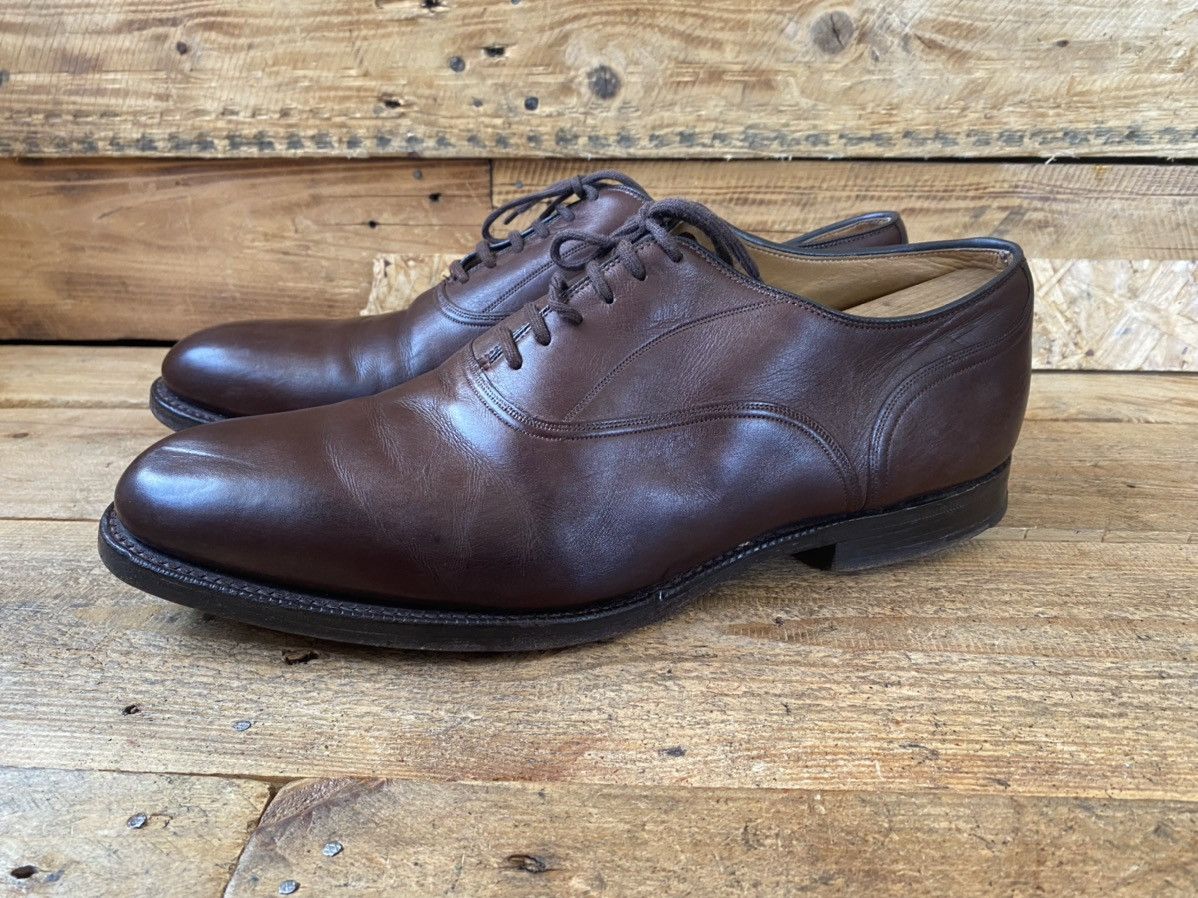 Church's Churchs oxford brown leather shoes, sz 43 Size US 10.5 / EU 43-44 - 5 Thumbnail