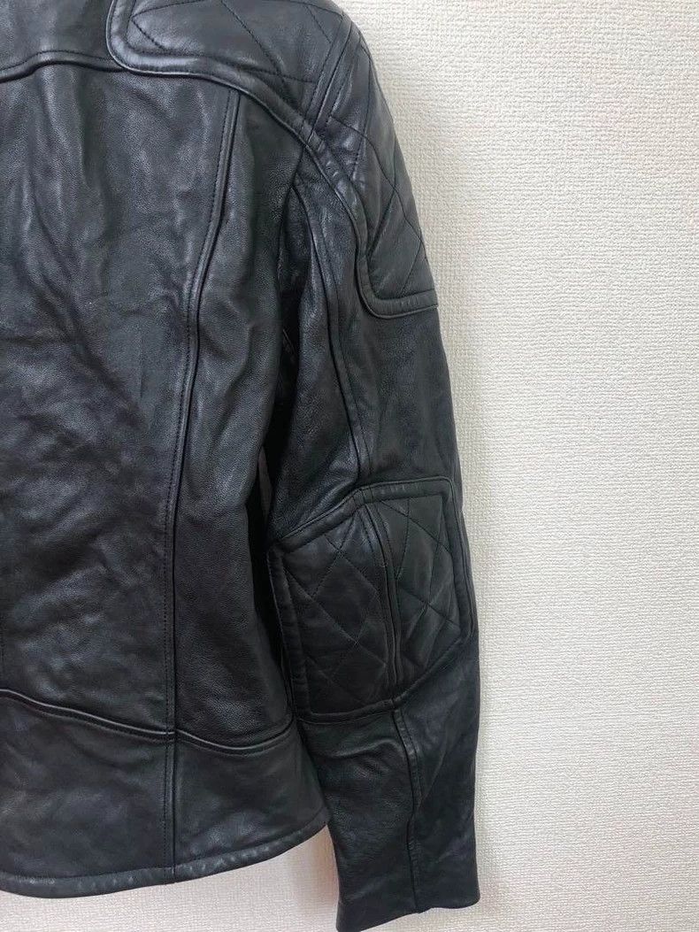 RRL Ralph Lauren RRL Ralph Lauren Motorcycle diagonal leather jacket, polo Size US S / EU 44-46 / 1 - 4 Thumbnail