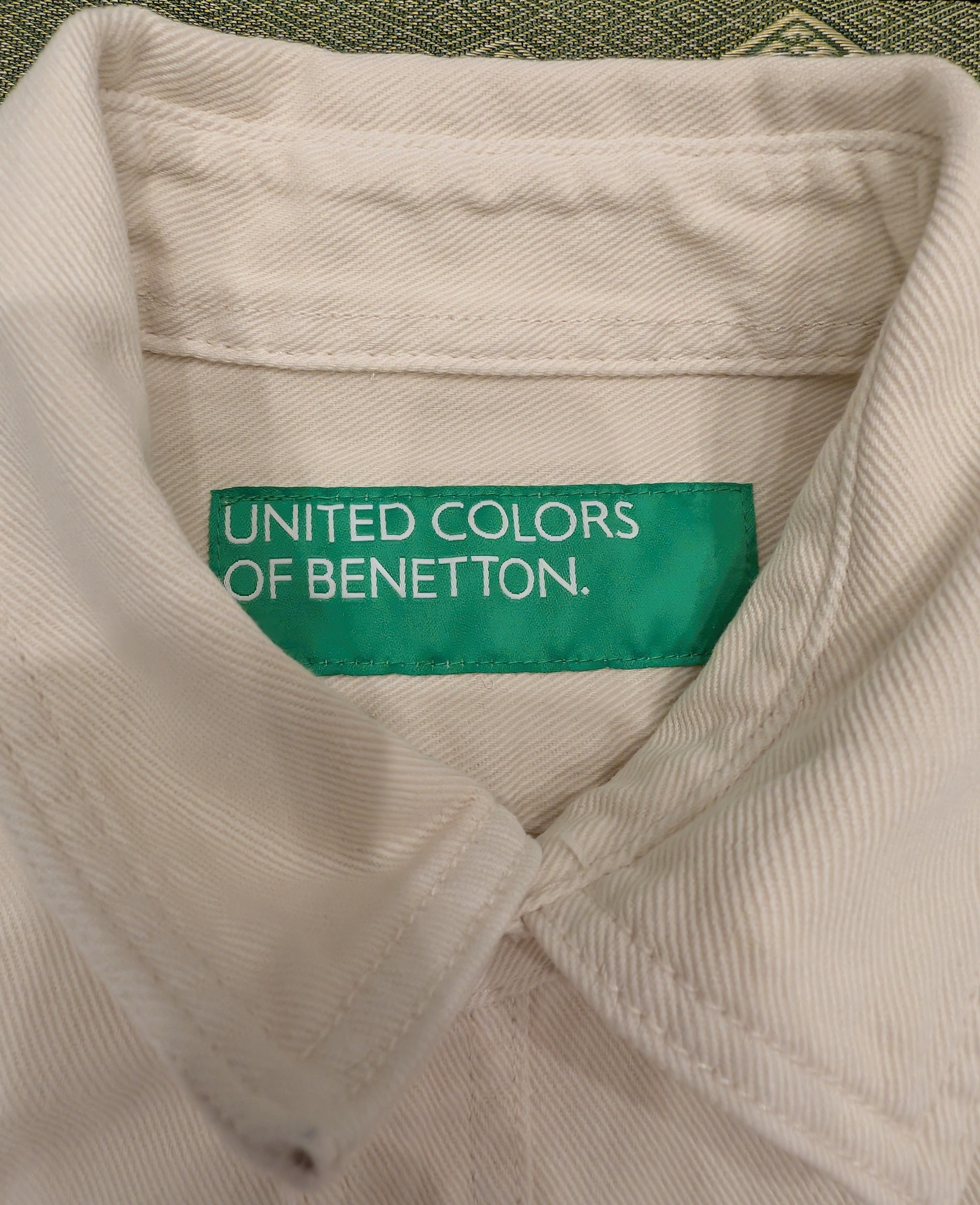 United Colors Of Benetton United Colors of Benetton Natural Twill Overshirt Size US M / EU 48-50 / 2 - 3 Thumbnail